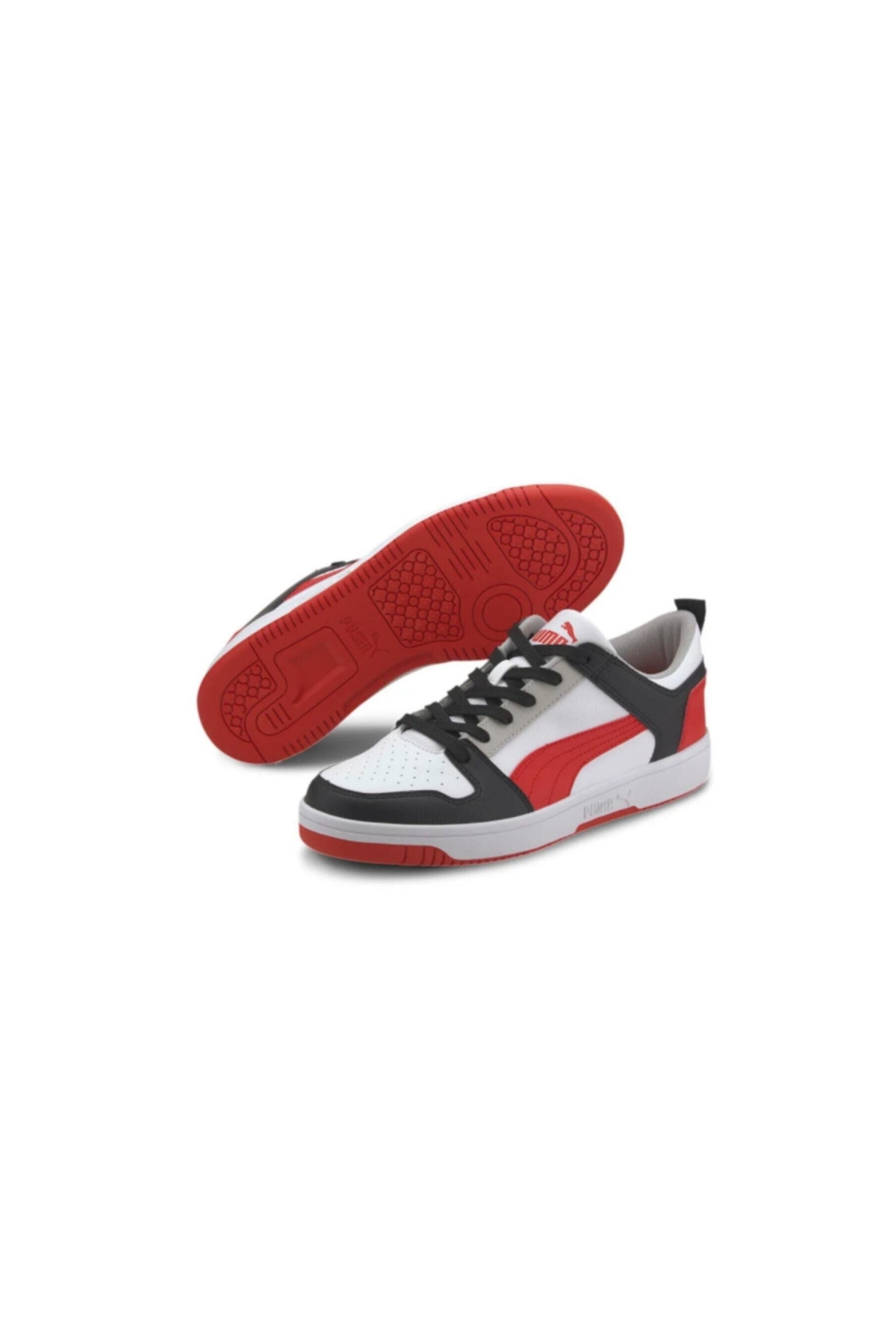 Rebound Layup Kadın Beyaz Spor Ayakkabı (370490-07) - Görsel 6