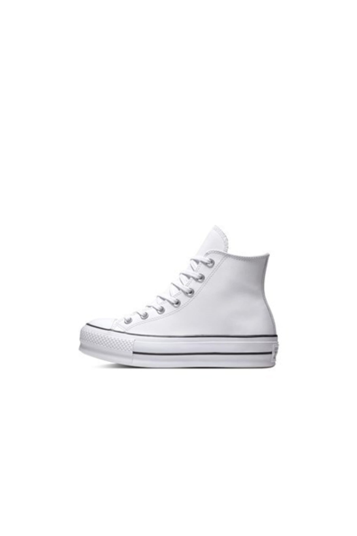 Chuck Taylor All Star Lift Platform Leather Ayakkabı (561676C) - Görsel 4