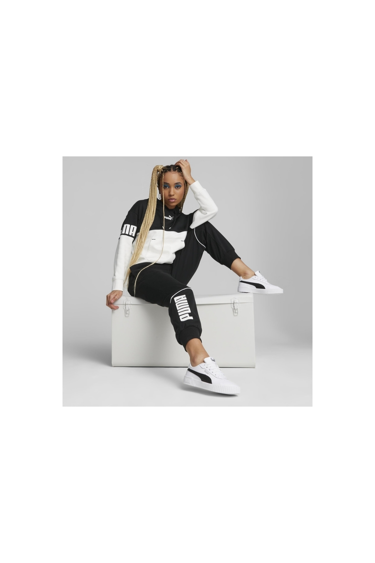 Carina 2.0 Kadın Beyaz Spor Ayakkabı (385849-07) - Görsel 13