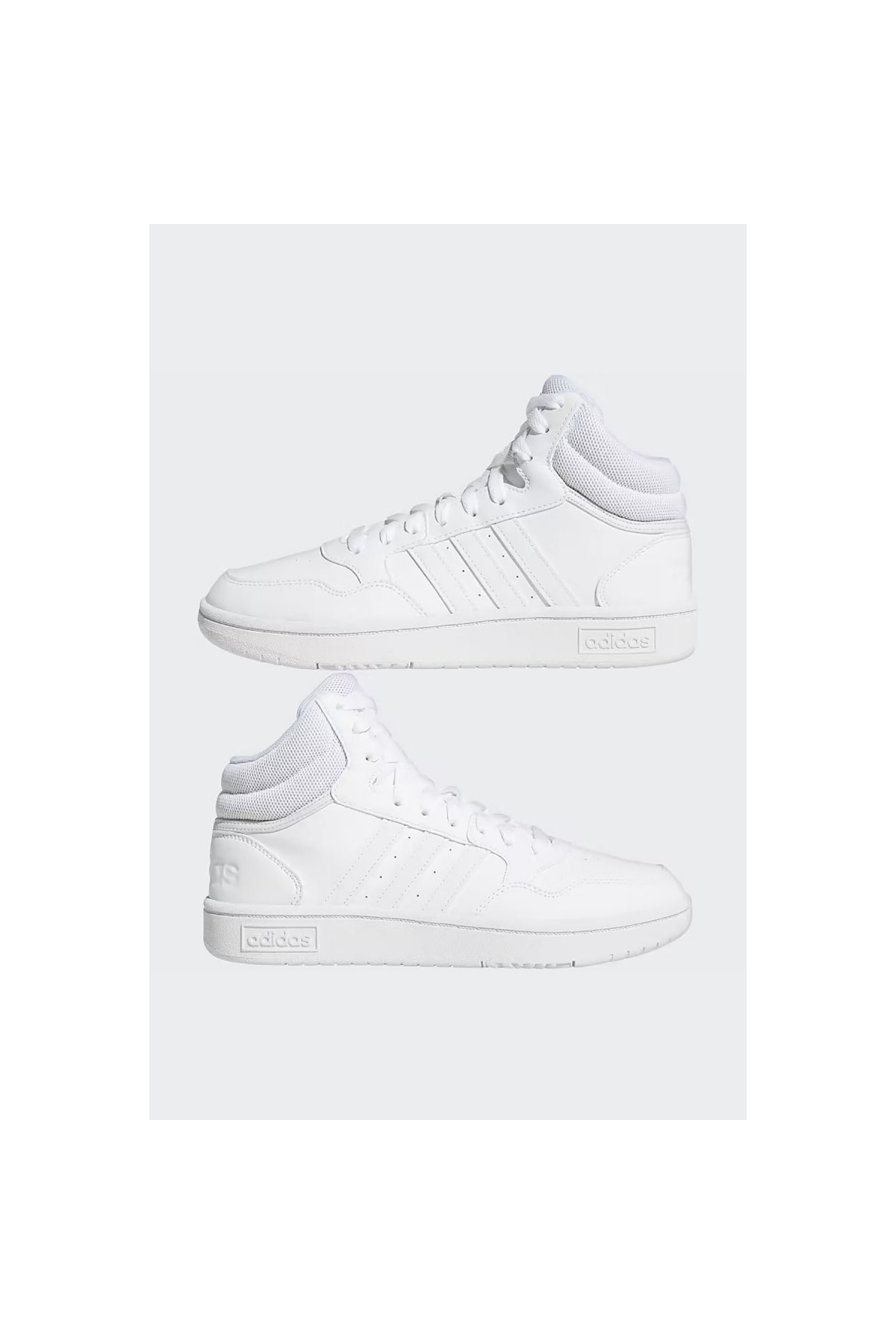 Hoops 3.0 Kadın Beyaz Spor Ayakkabı (GW5457) - Görsel 3