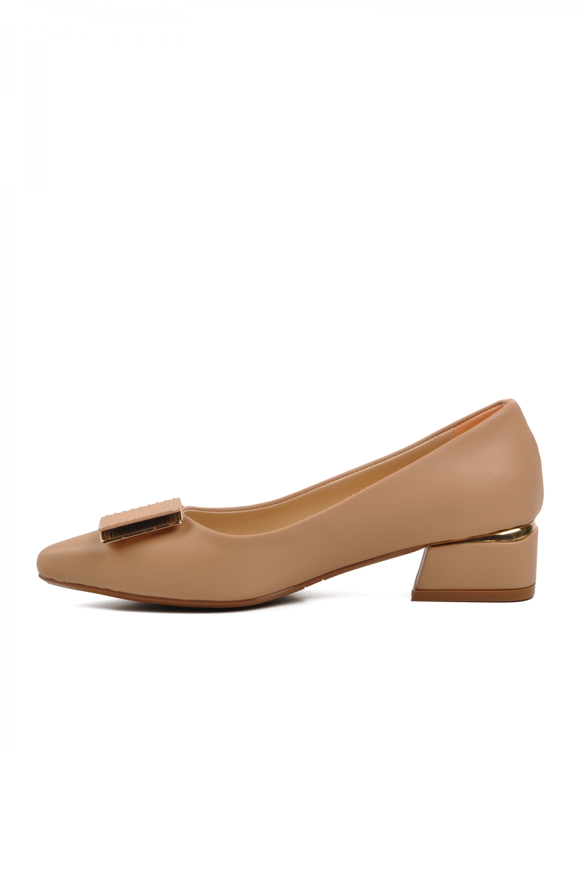 314081 Nude Kadın Abiye Ayakkabı - Görsel 3