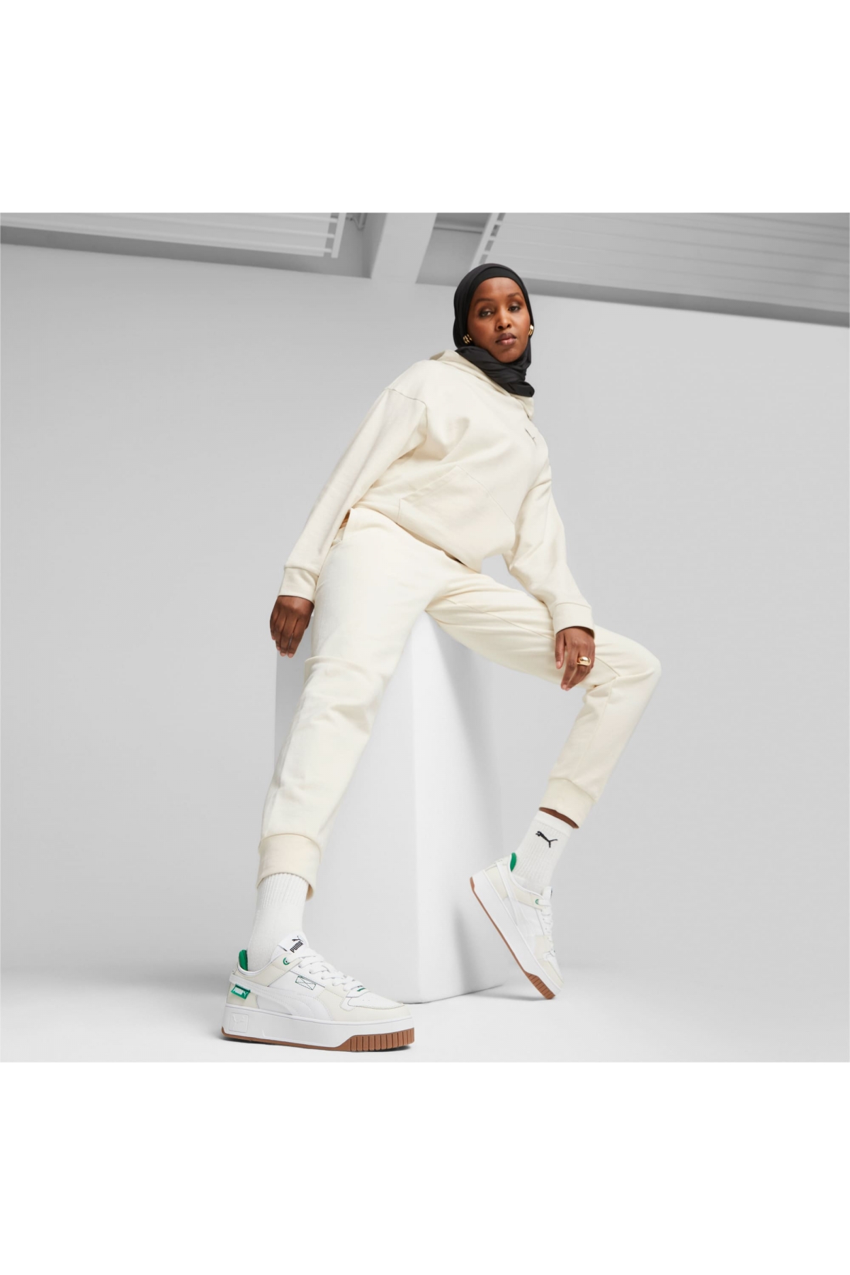 Carina Street Kadın Beyaz Spor Ayakkabı (392338-01) - Görsel 2