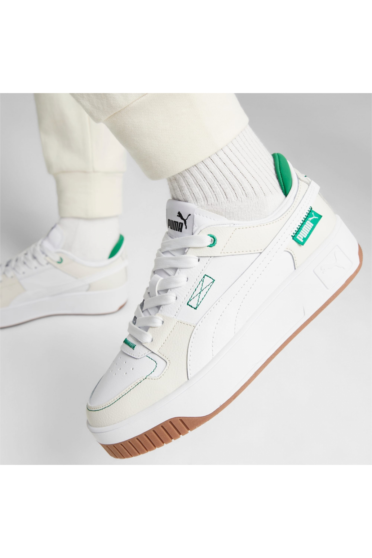 Carina Street Kadın Beyaz Spor Ayakkabı (392338-01) - Görsel 4