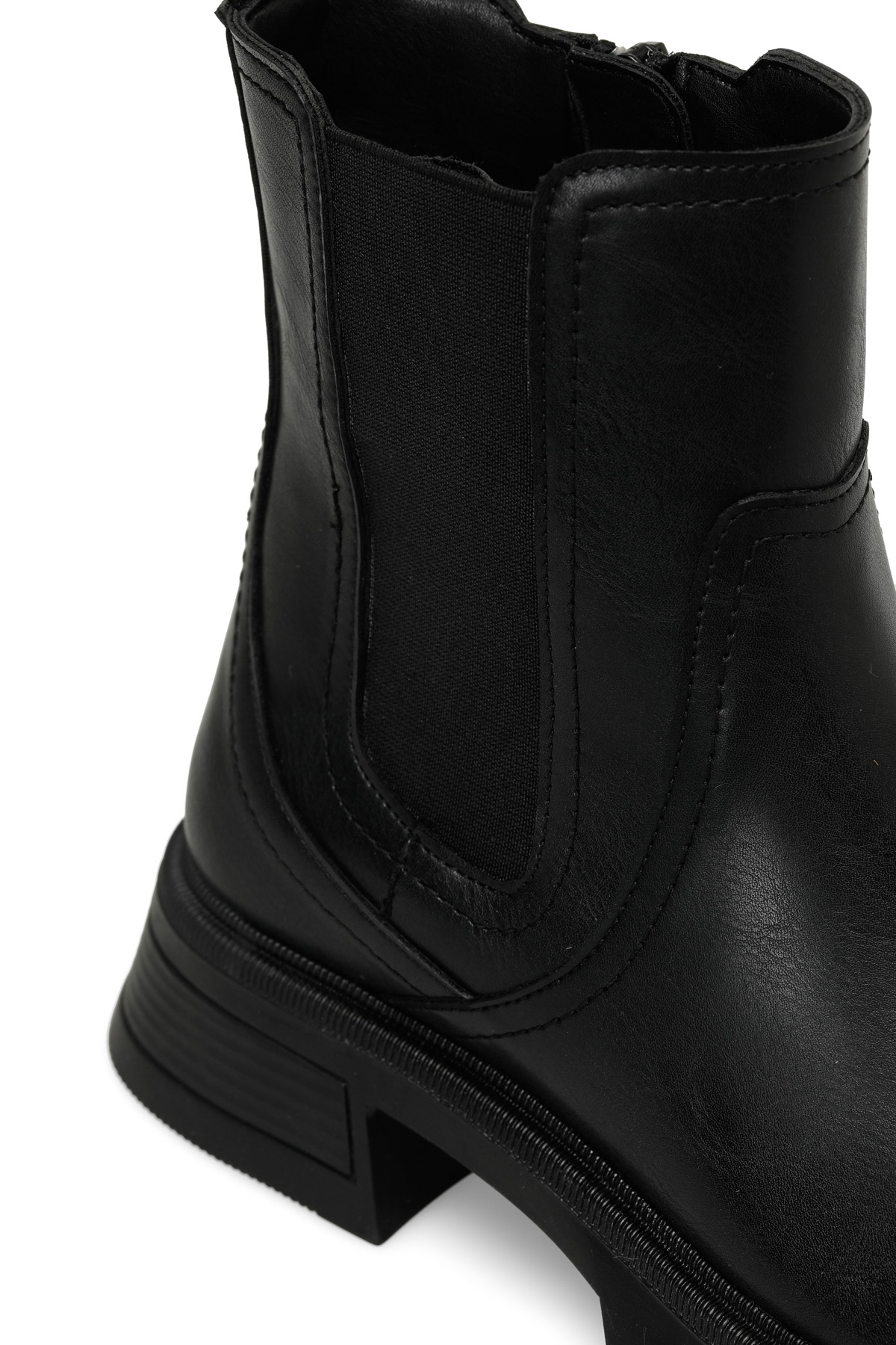 Miss F DW23010 3PR Siyah Kadın Bot - Görsel 8