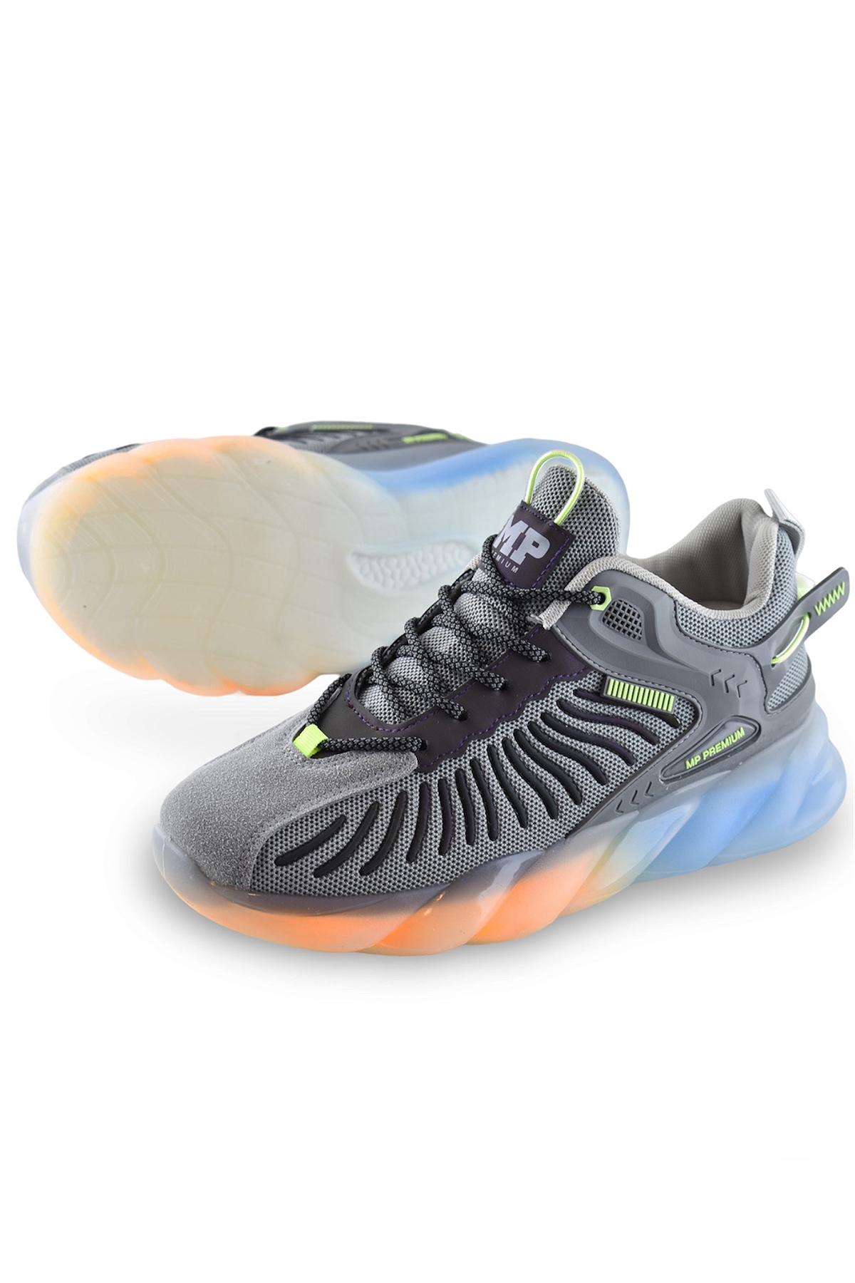 Tam Ortopedik Taban Günlük Erkek Spor Ayakkabı Geniş Taban ULTRA Comfort Mp 1229 - Görsel 5