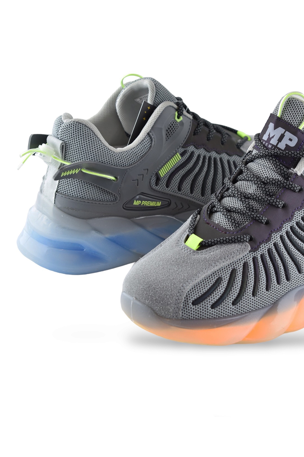 Tam Ortopedik Taban Günlük Erkek Spor Ayakkabı Geniş Taban ULTRA Comfort Mp 1229 - Görsel 6
