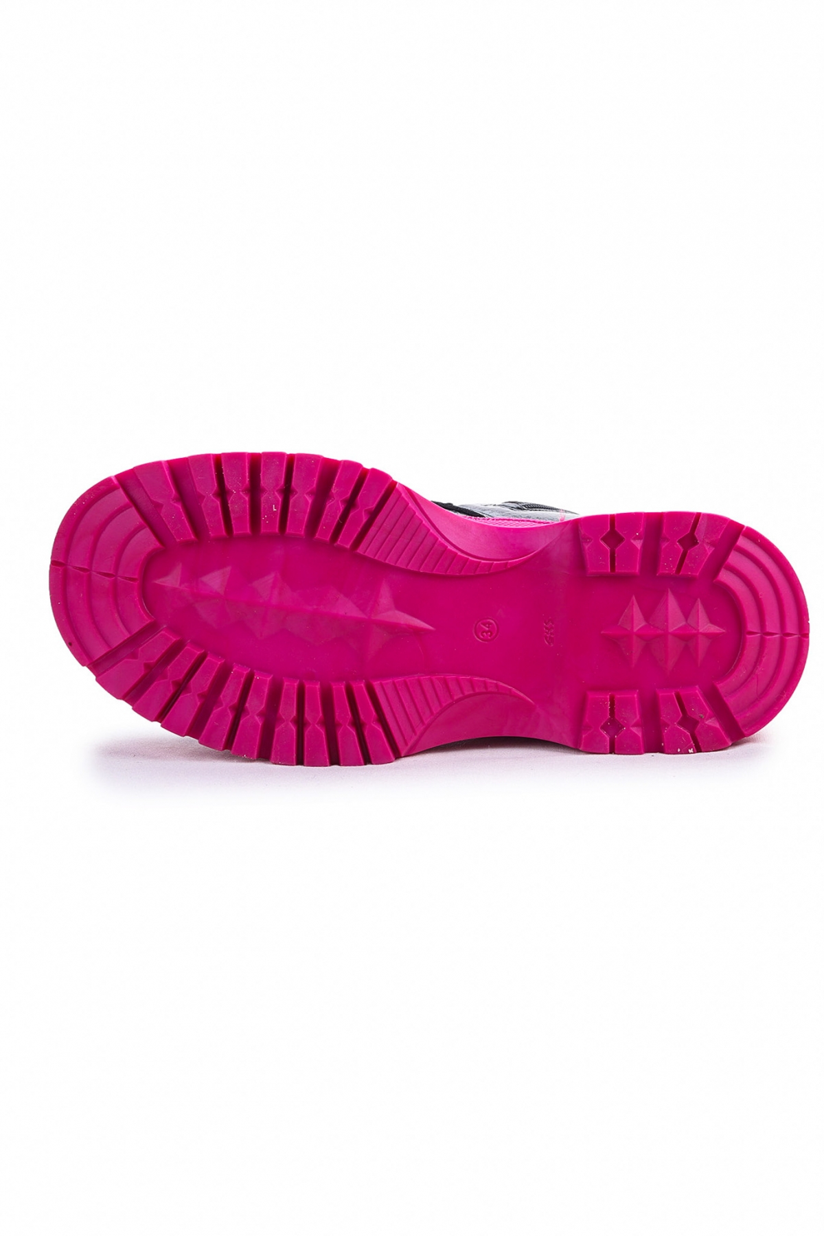 Termo Taban Kız Çocuk Bot 610 Çatlak Siyah - Fuşya - Görsel 7