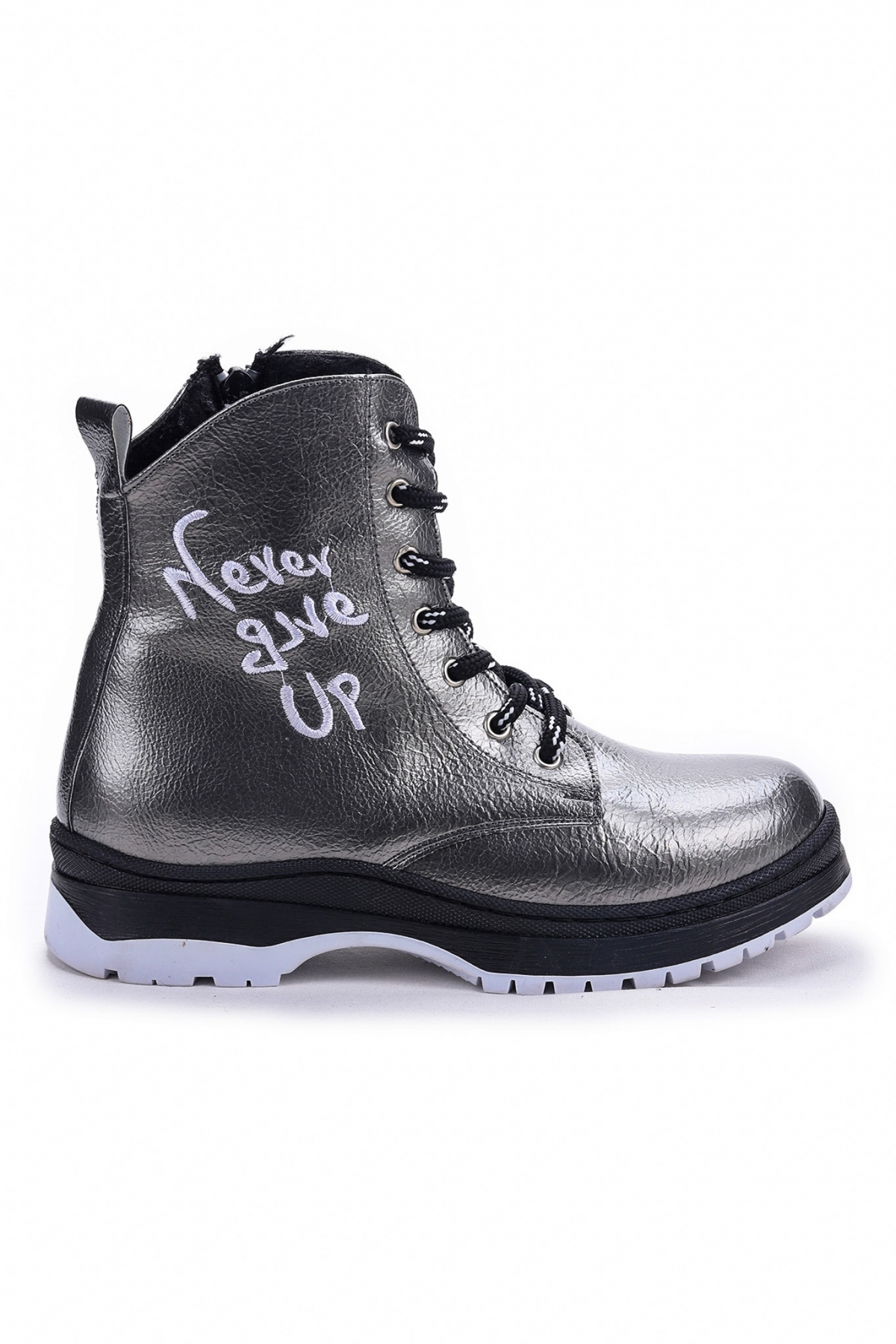 Termo Taban Kız Çocuk Bot 610 Çatlak Platin - Görsel 5