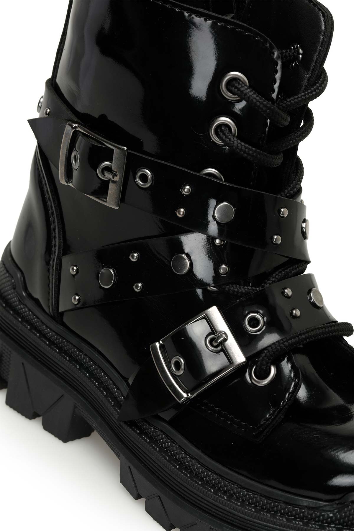 Polaris 626322.F3PR Siyah Kız Çocuk Bot - Görsel 8