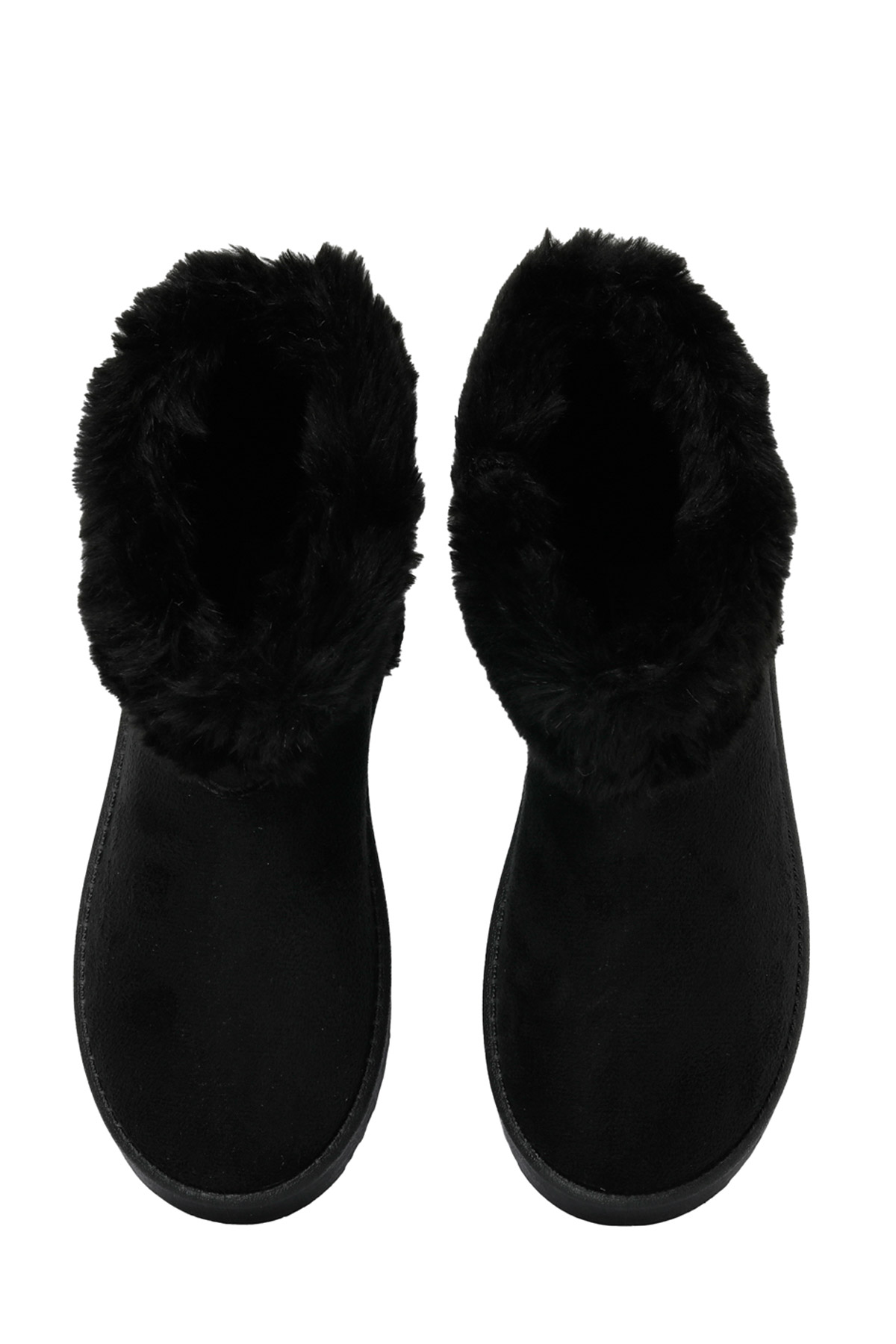 CW23110 3PR Siyah Kadın Kar Botu - Görsel 5