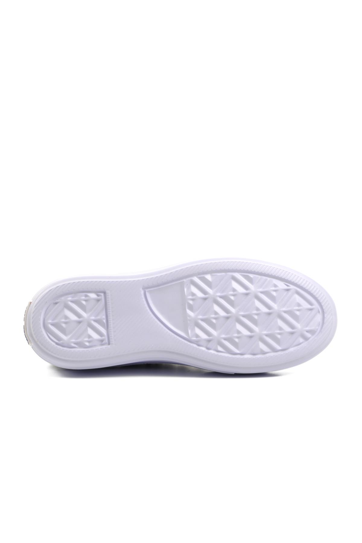 Po-30088 Siyah Kadın Sneaker - Görsel 6