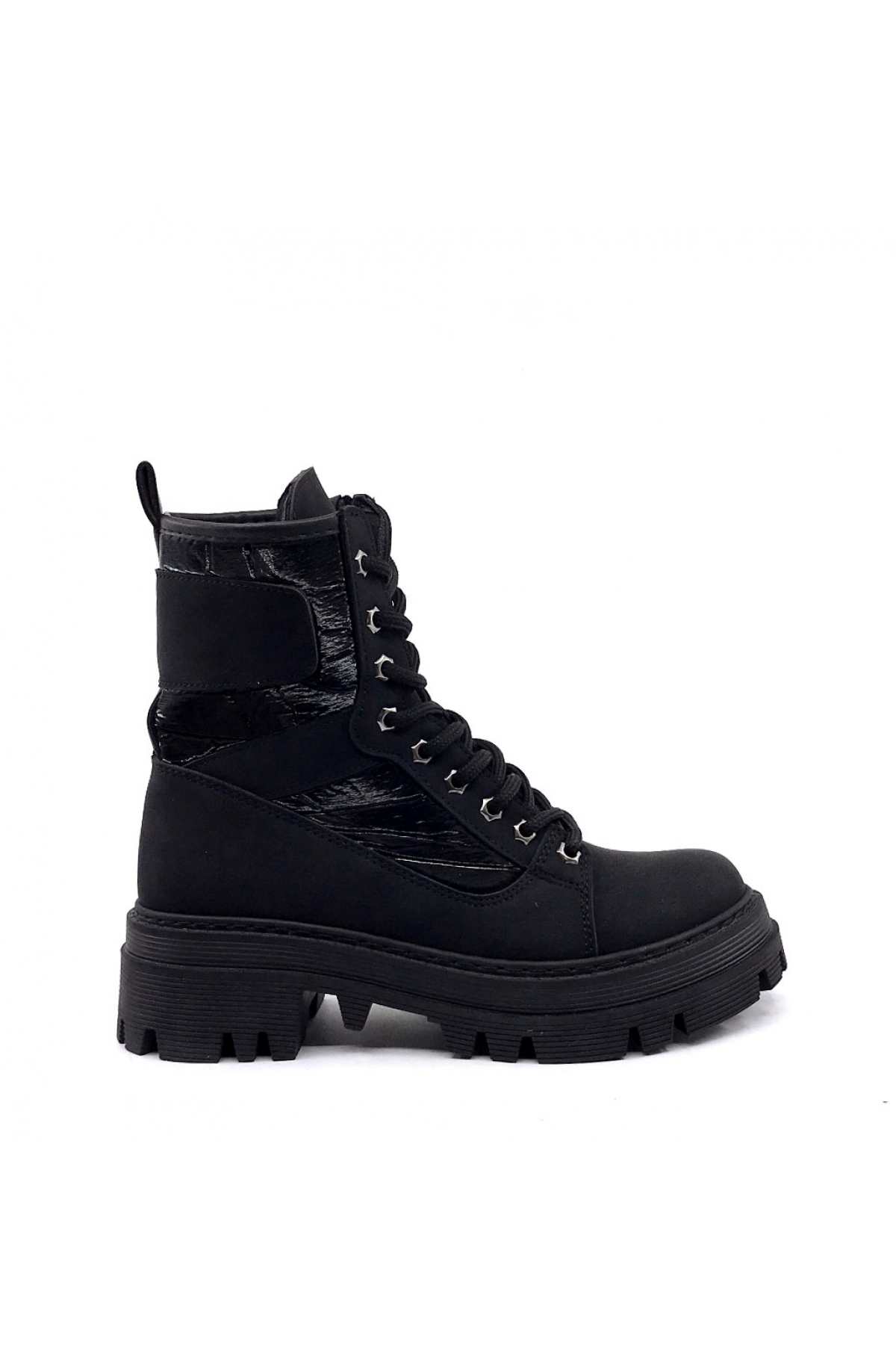 Cc 505 Siyah Paraşüt Zümrüt Kadın Bot - Görsel 2