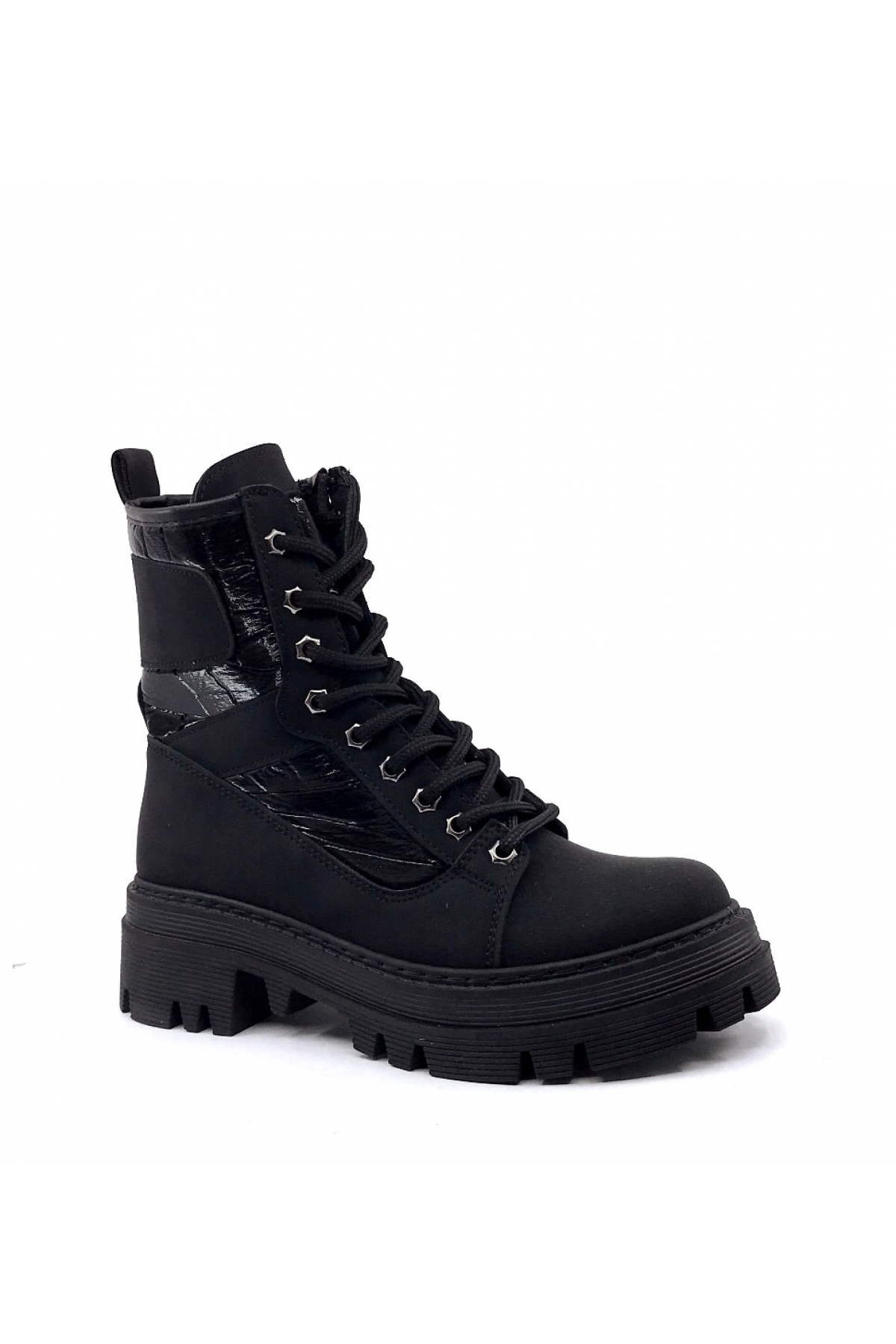 Cc 505 Siyah Paraşüt Zümrüt Kadın Bot - Görsel 3