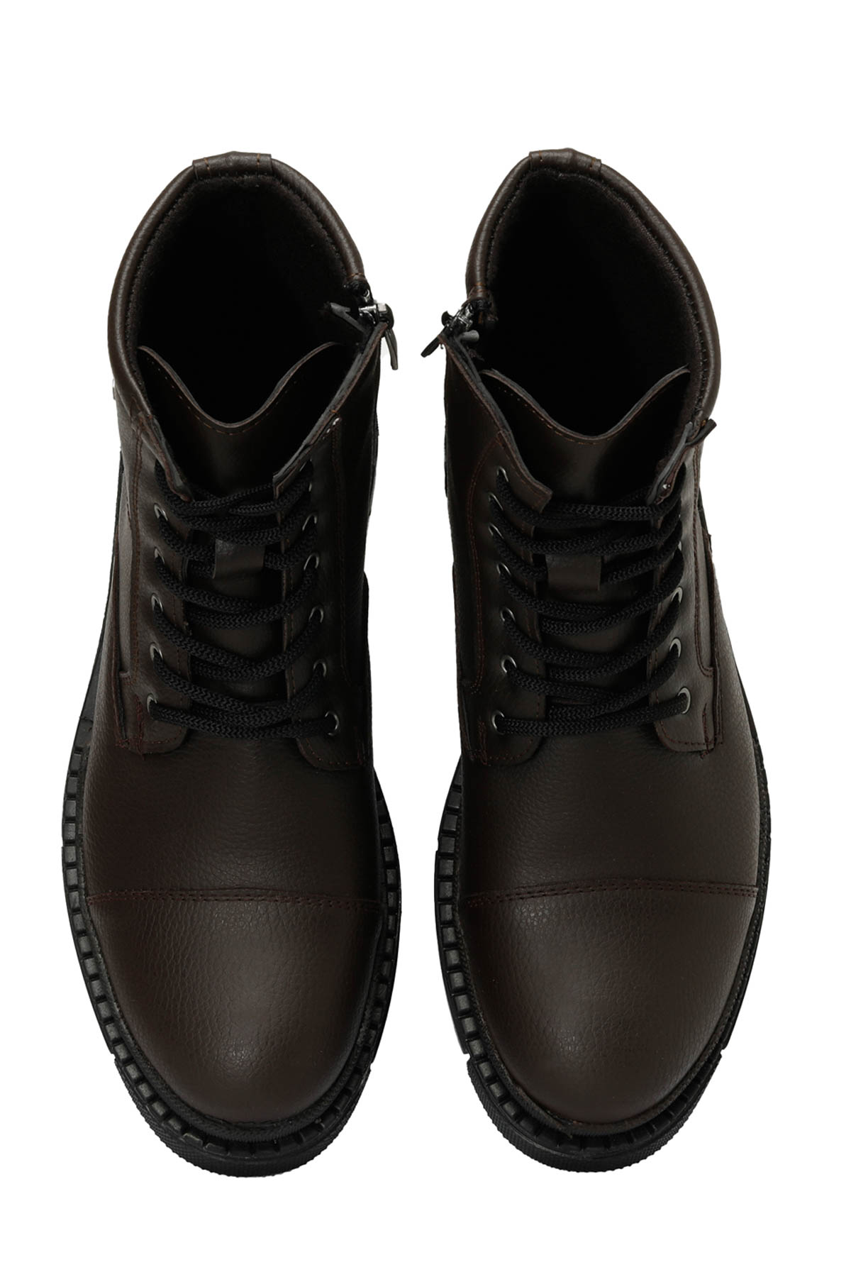 Salvano Salvano FURNAS 3PR Kahverengi Erkek Biker Bot | Flo Kahverengi - 5. görsel