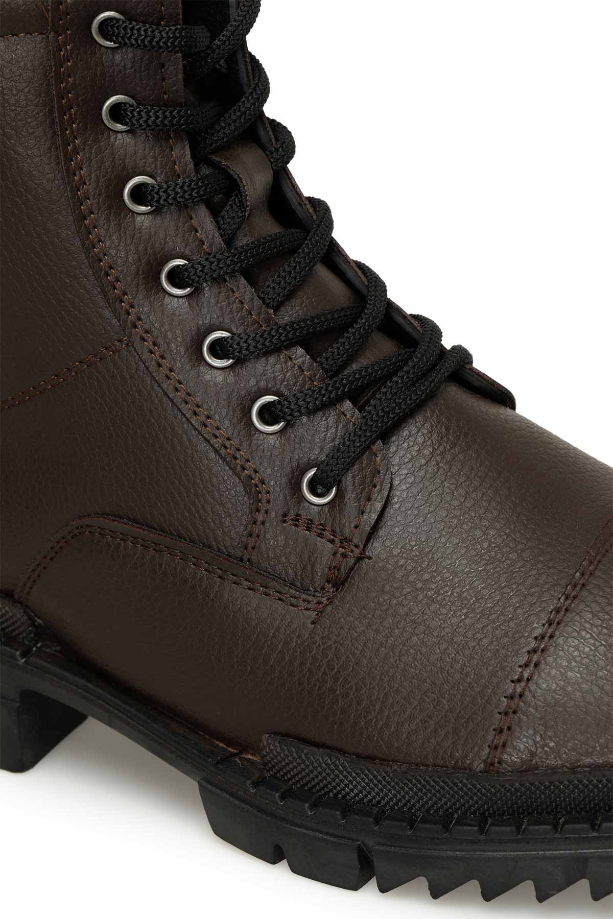 Salvano Salvano FURNAS 3PR Kahverengi Erkek Biker Bot | Flo Kahverengi - 8. görsel