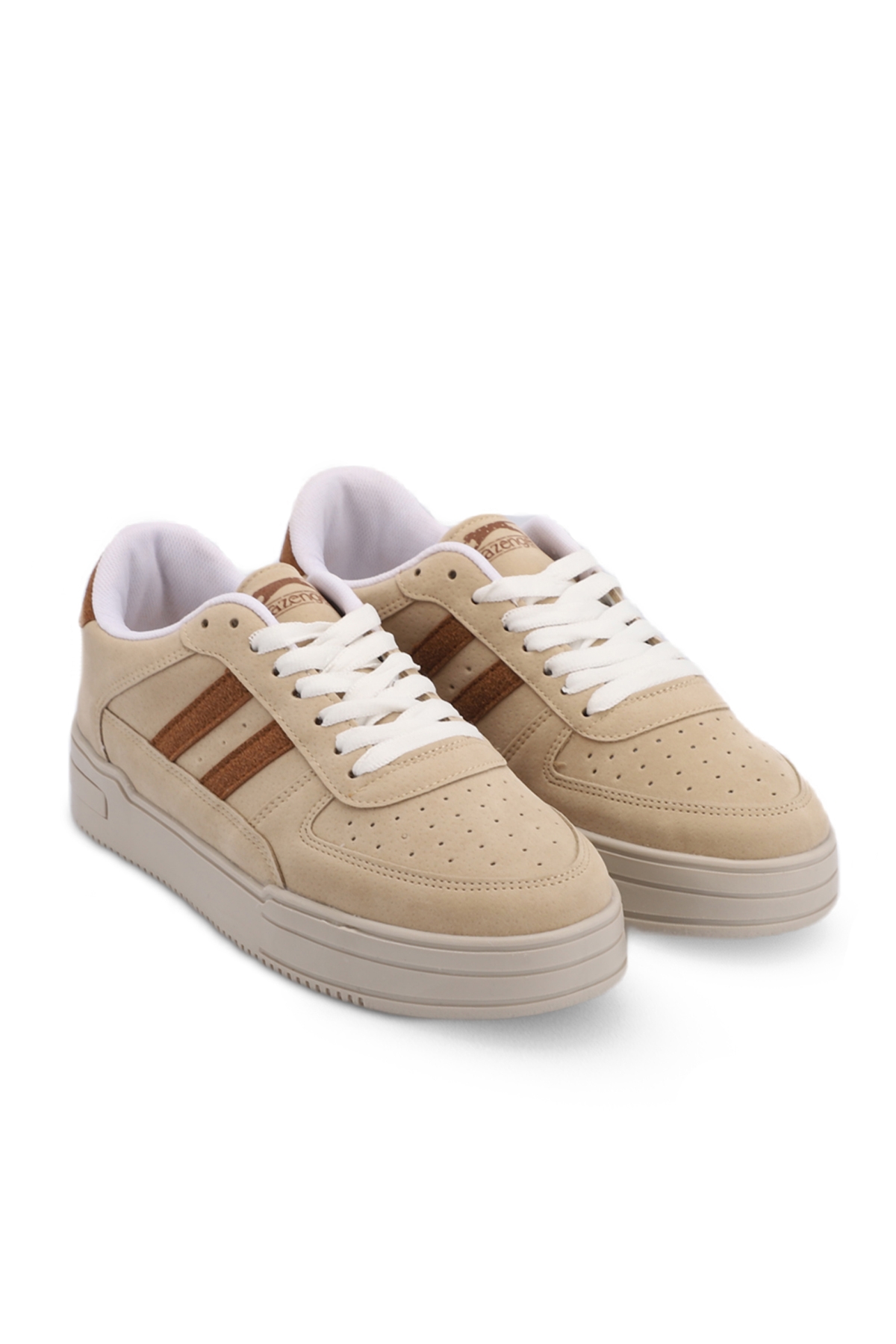 CAMP IN Sneaker Kadın Ayakkabı Bej - Görsel 3