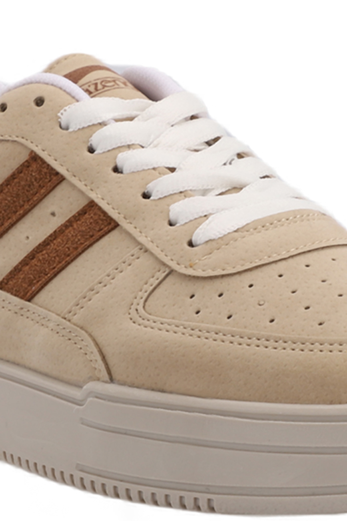 CAMP IN Sneaker Kadın Ayakkabı Bej - Görsel 5