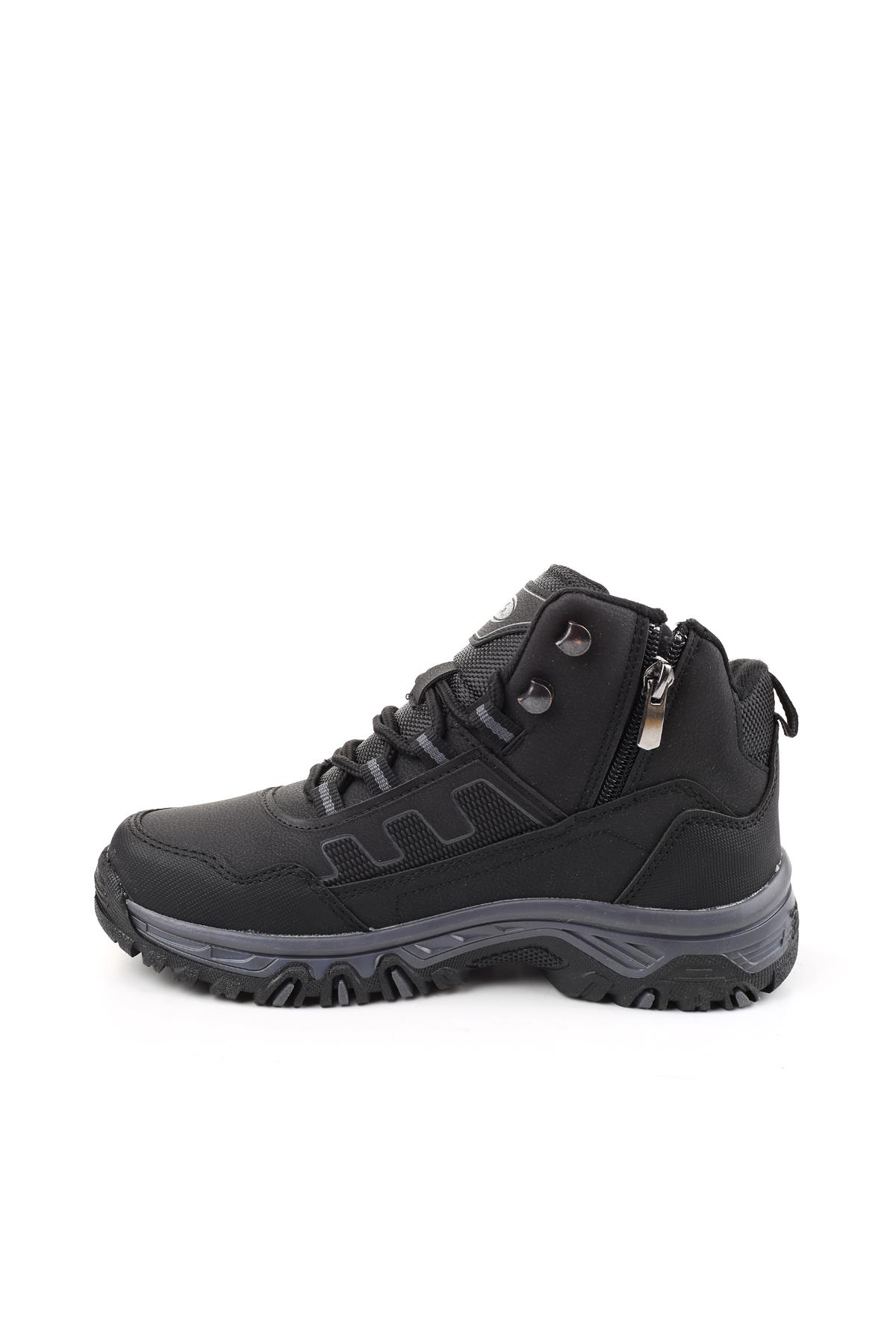 888 Kürklü Kaymaz Taban Erkek Çocuk Outdoor Bot - Görsel 4