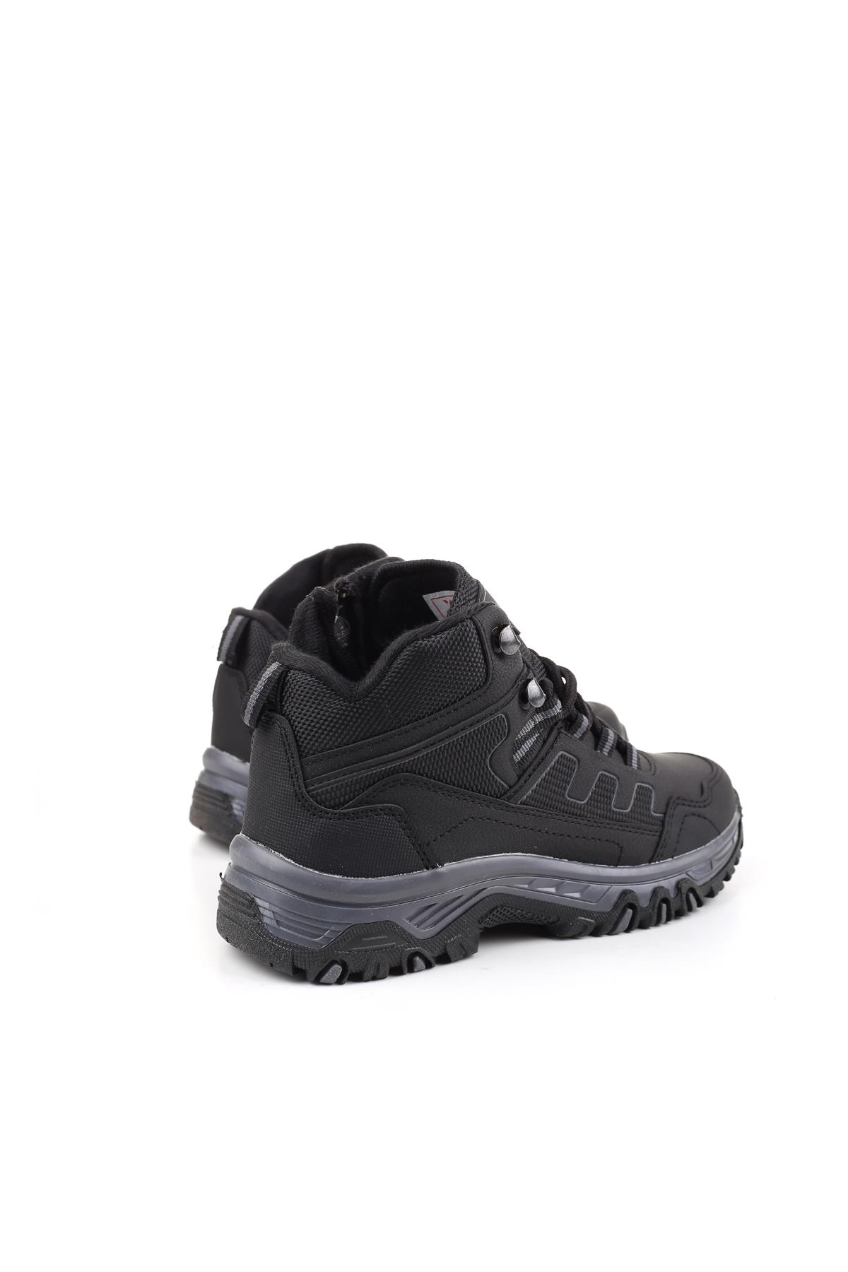 888 Kürklü Kaymaz Taban Erkek Çocuk Outdoor Bot - Görsel 5