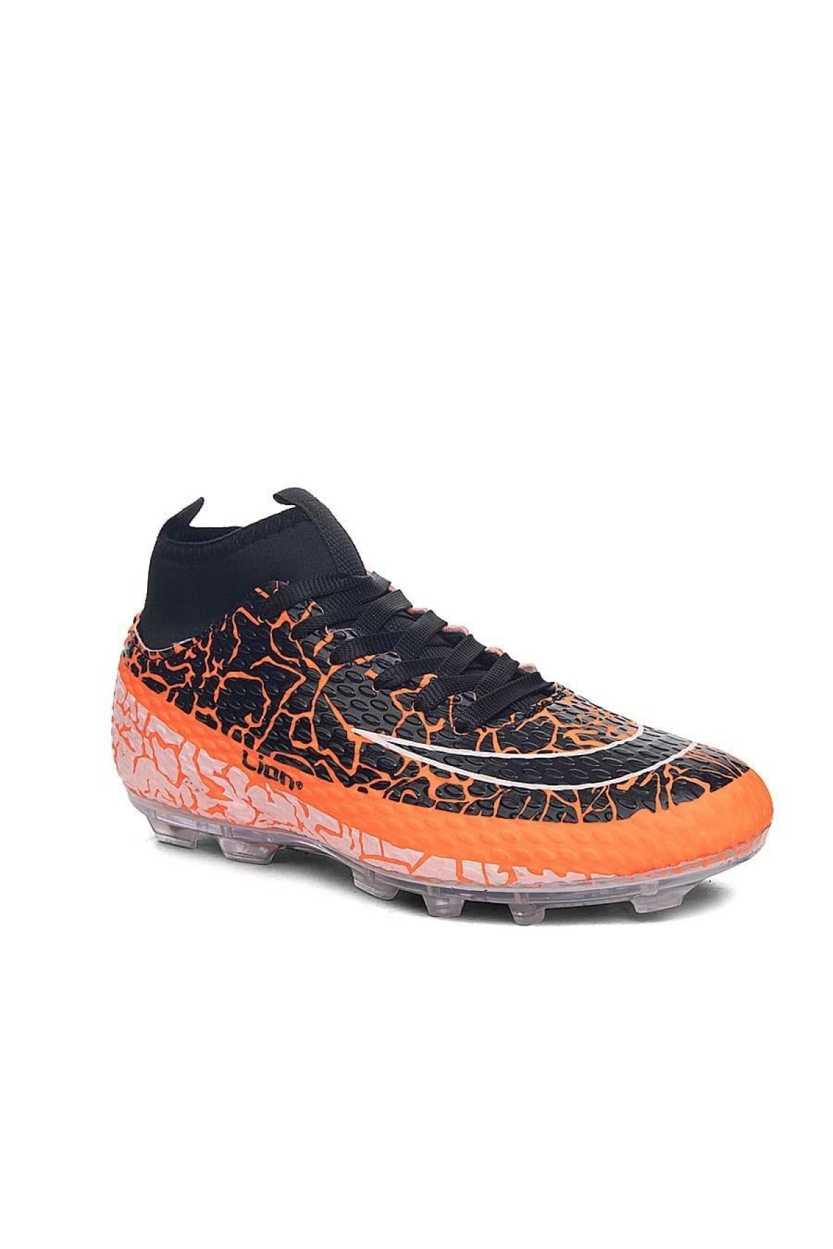 Super Mercury Bilekli Çoraplı Krampon Futbol Ayakkabısı LİON-1071-KR - Görsel 3