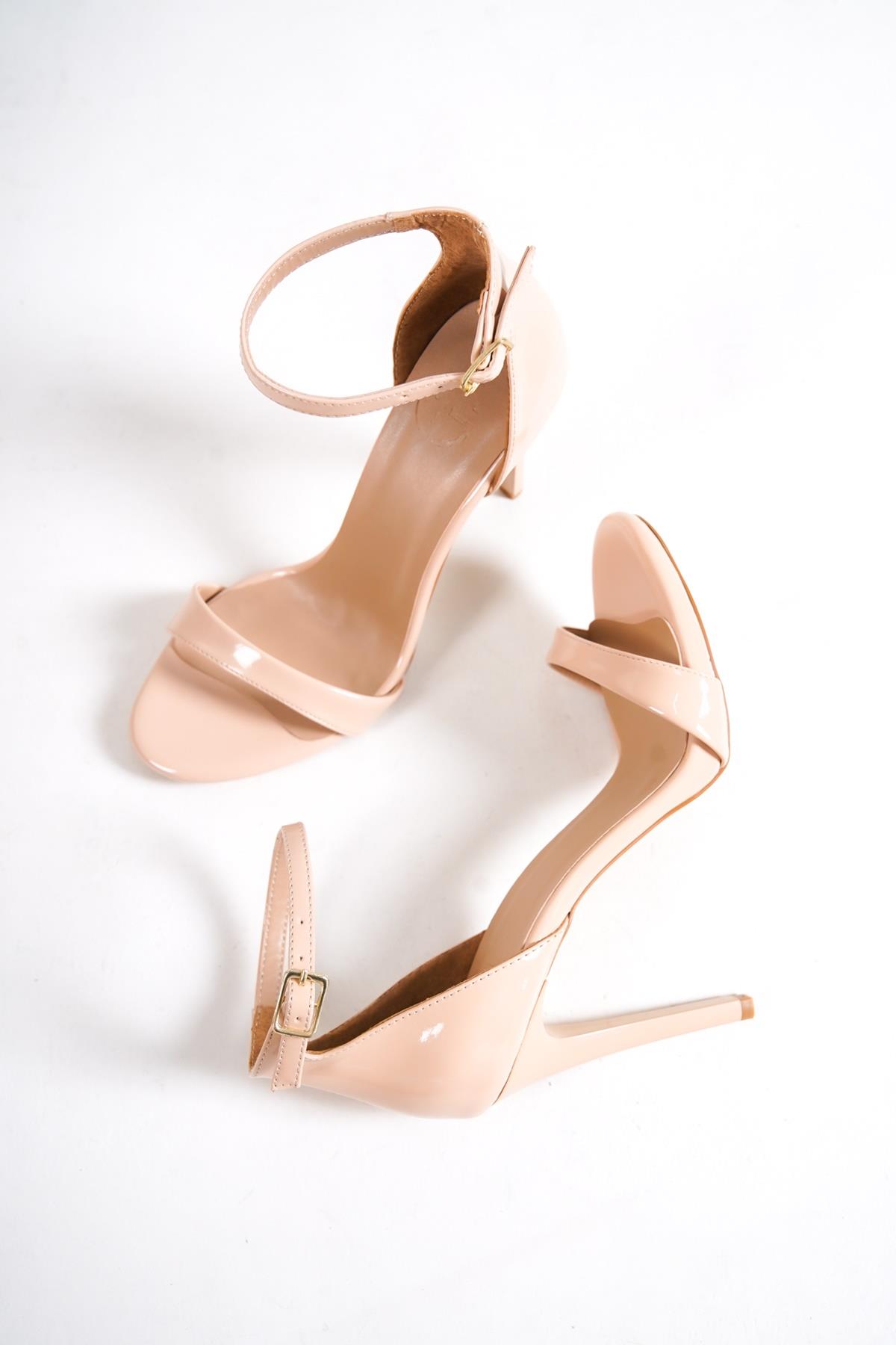 Ten Rugan Tek Bantlı İnce Platform Topuklu Ayakkabı -Pirlx - Görsel 3