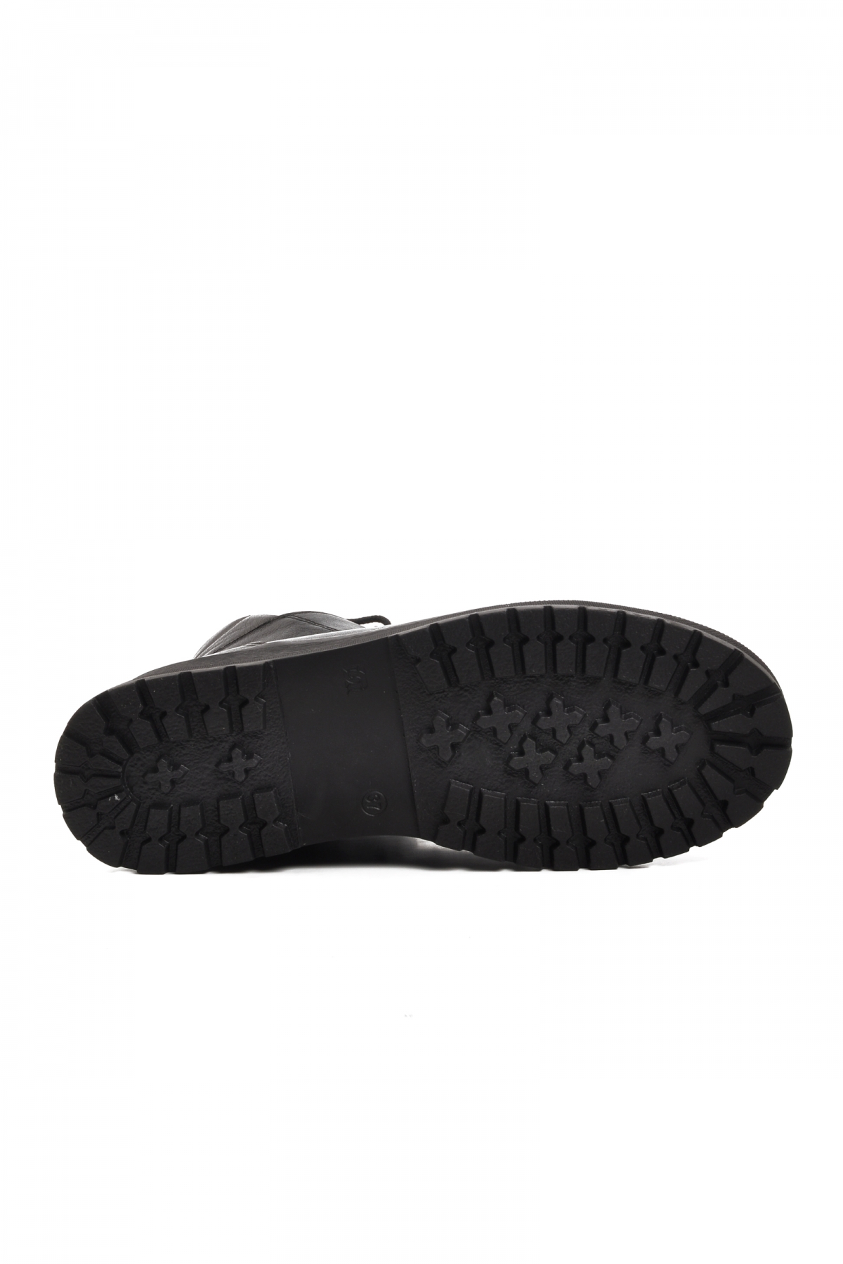 32003 Siyah Hakiki Deri Kadın Bot - Görsel 6