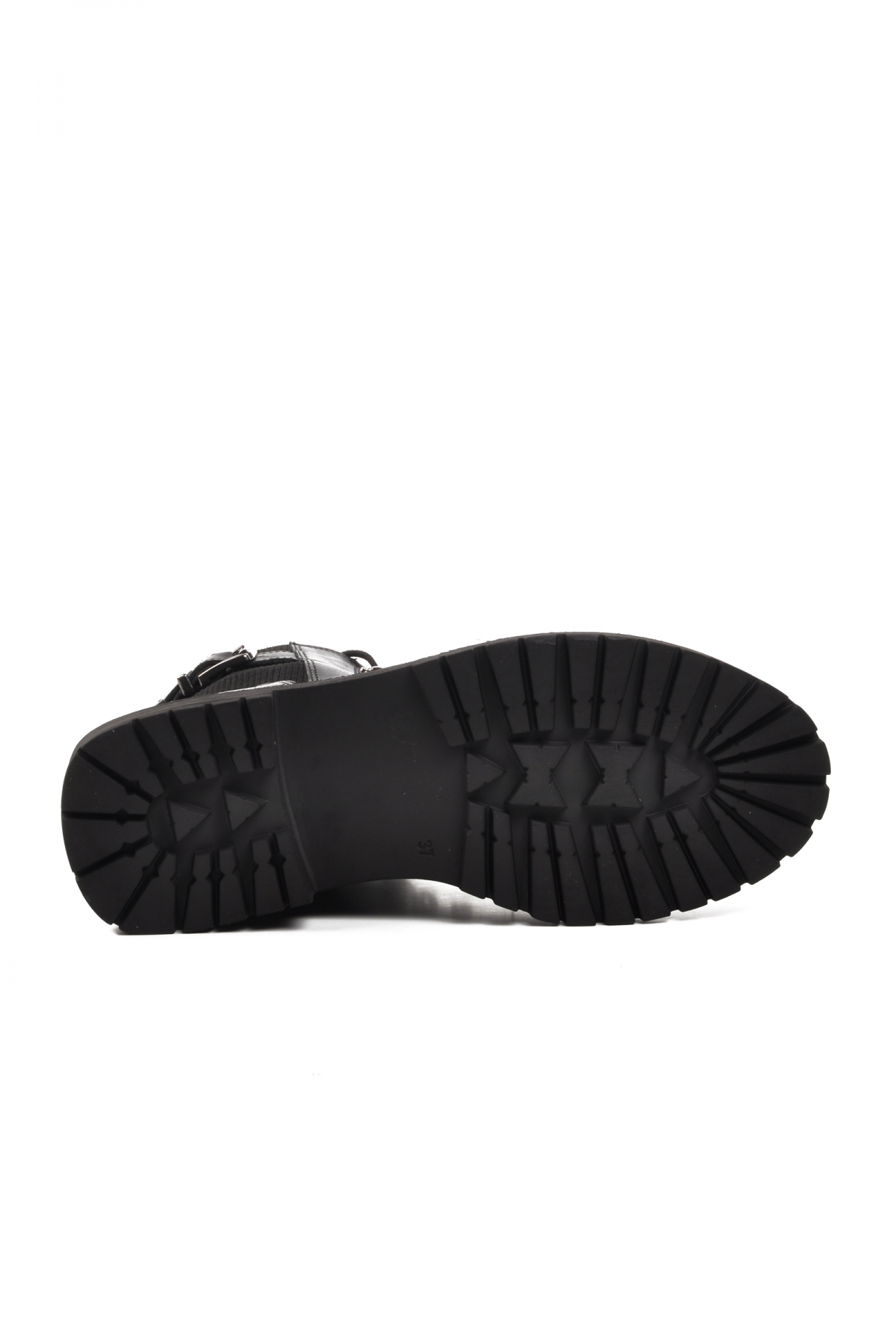 22914 Siyah Hakiki Deri Kadın Bot - Görsel 6