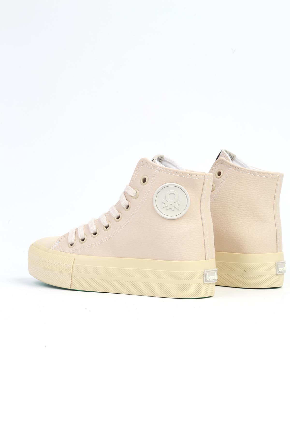 ® | BN-31130 - Bej-Kadın Spor Ayakkabı - Görsel 4