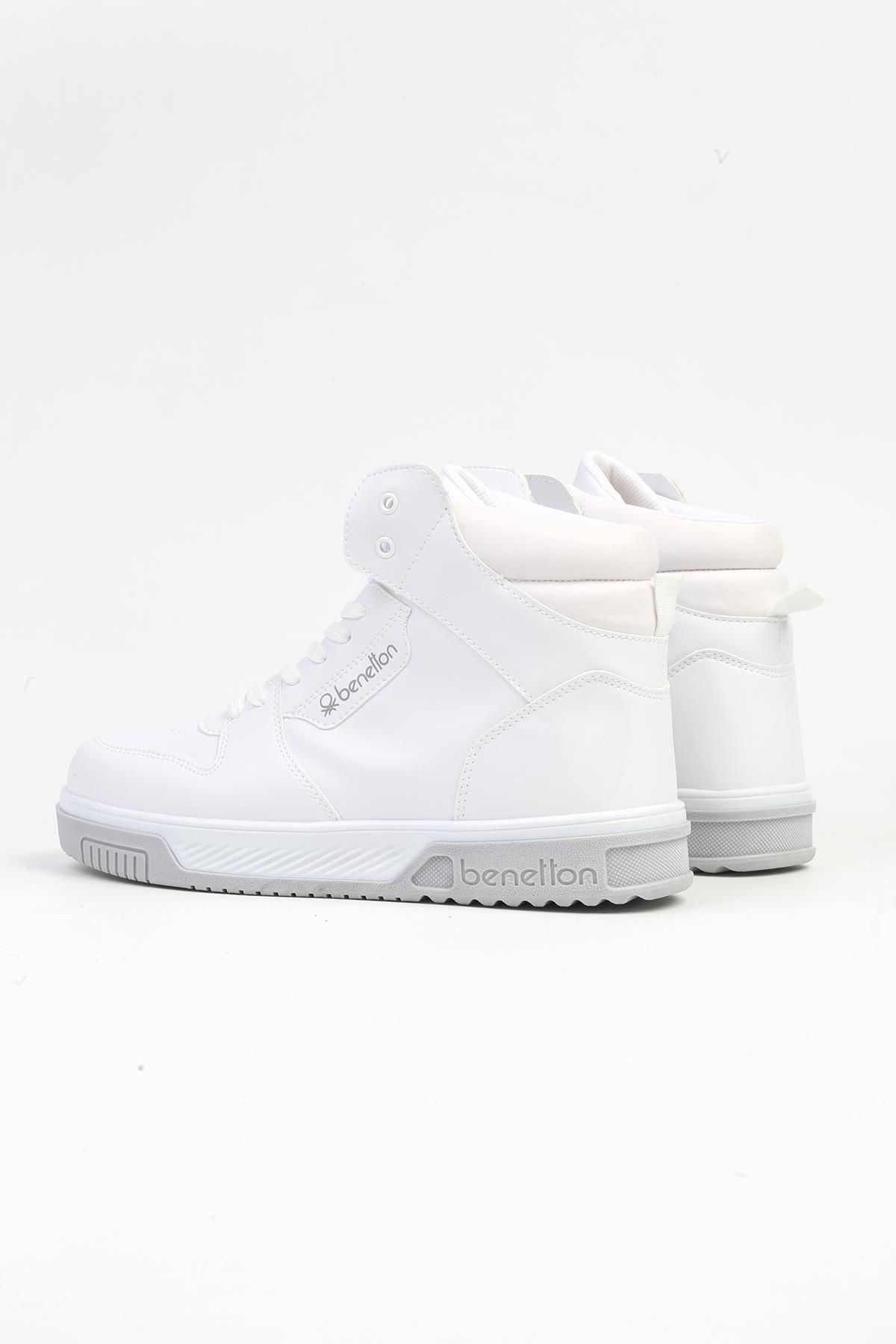 ® | BN-31087 - Beyaz- Erkek Spor Ayakkabı - Görsel 4