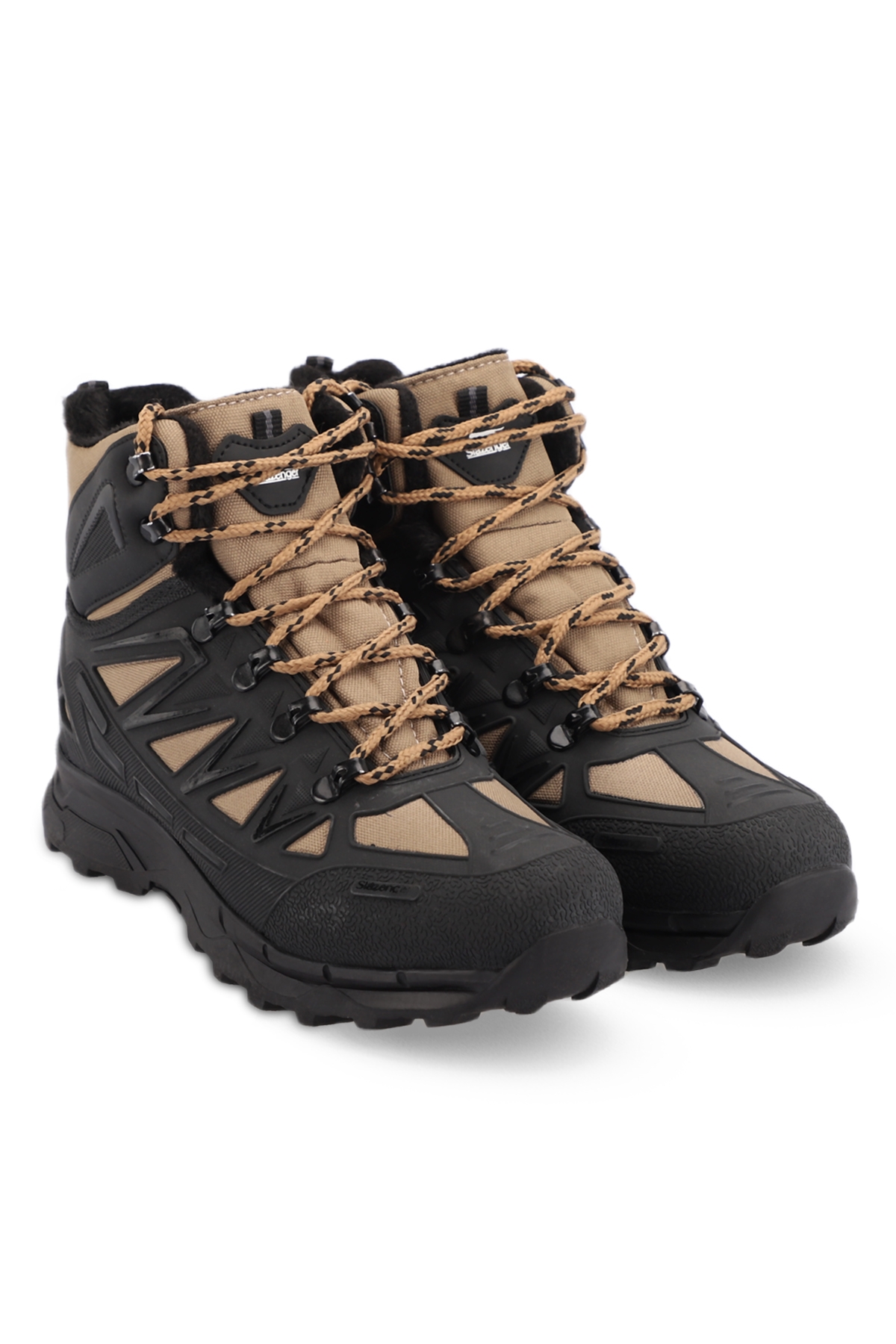 HARDEEP Erkek Bot Kum / Siyah - Görsel 3