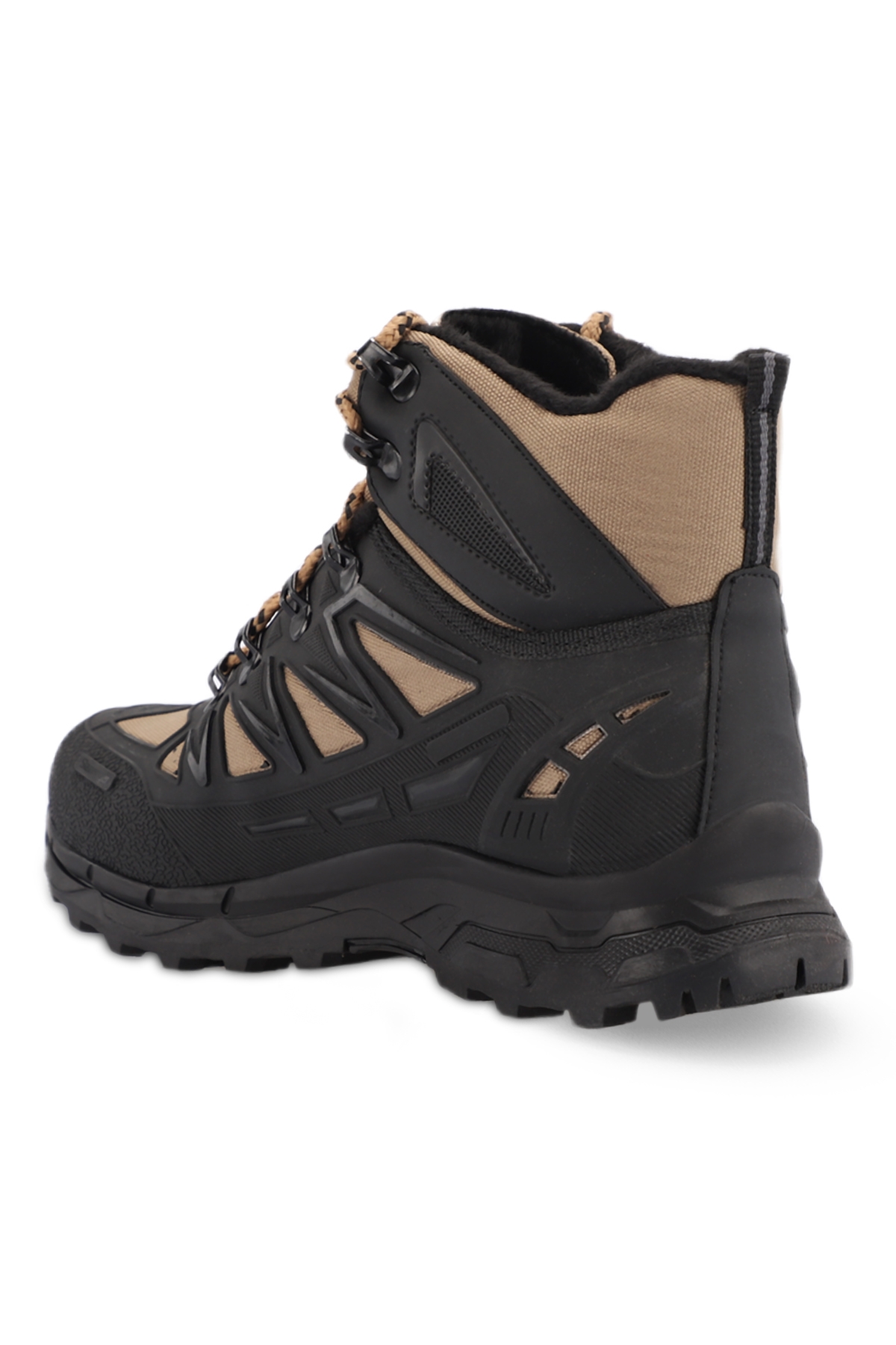 HARDEEP Erkek Bot Kum / Siyah - Görsel 4