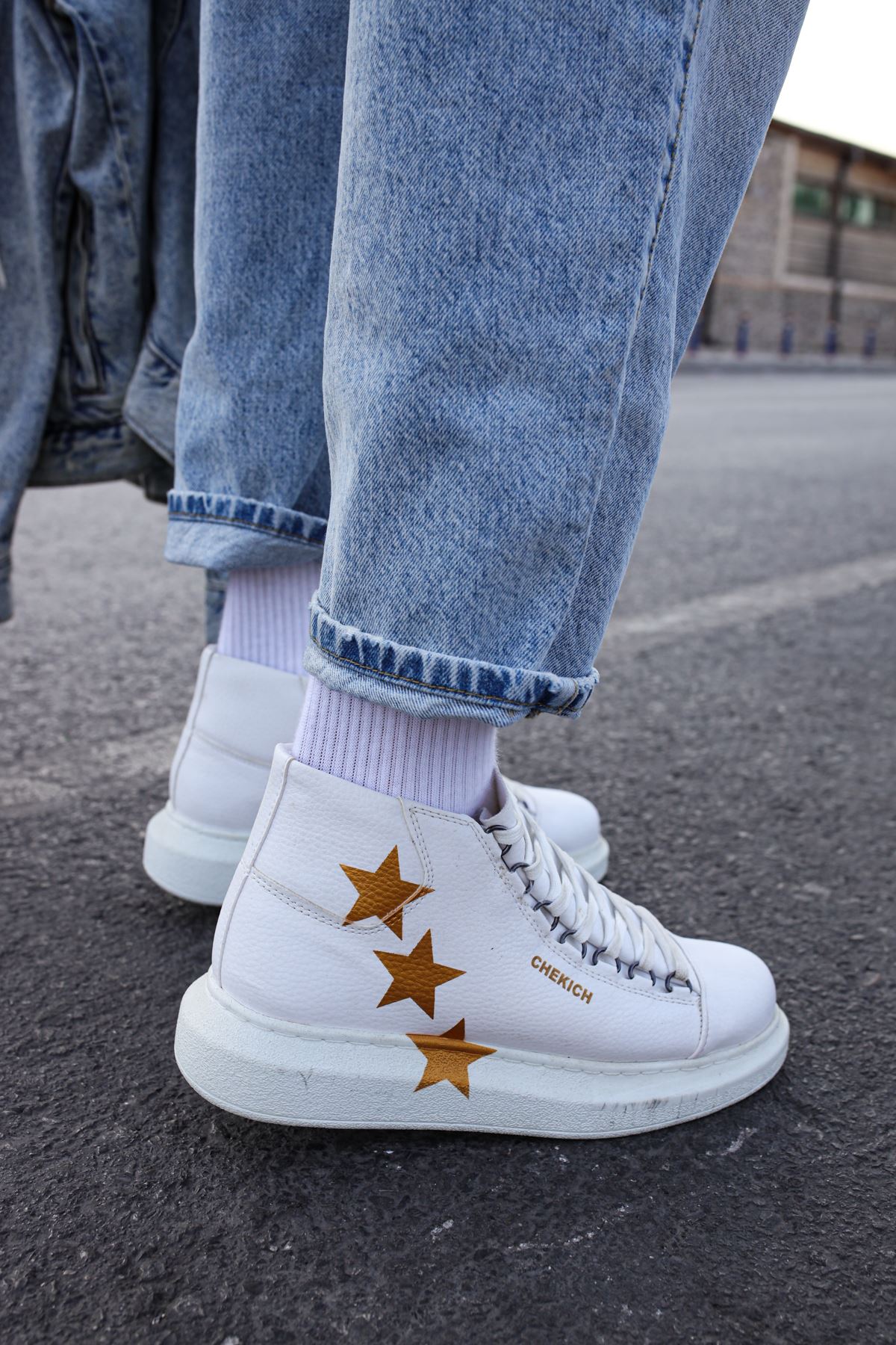 CH263 CBT Lyse Erkek Ayakkabı 455 SARI / YILDIZ - Görsel 2