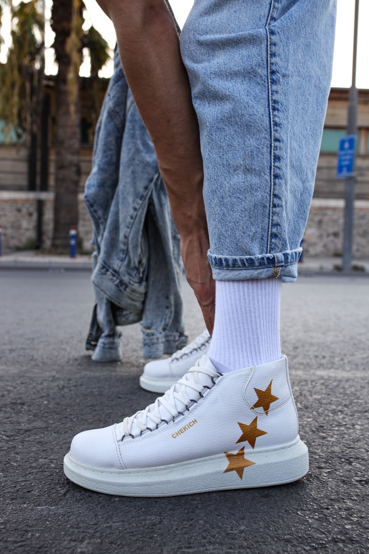 CH263 CBT Lyse Erkek Ayakkabı 455 SARI / YILDIZ - Görsel 4