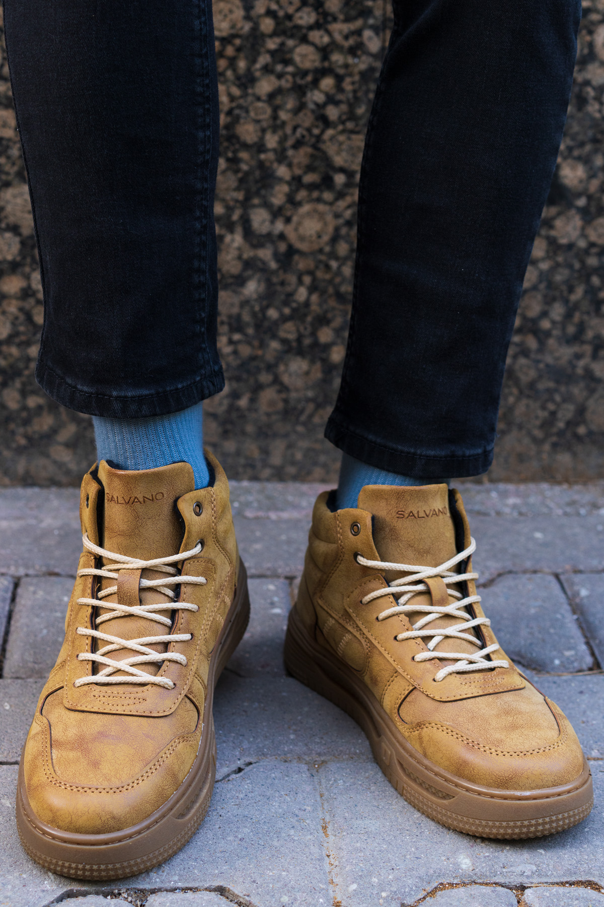 MERRICK HI 3PR Kahverengi Erkek High Sneaker - Görsel 3