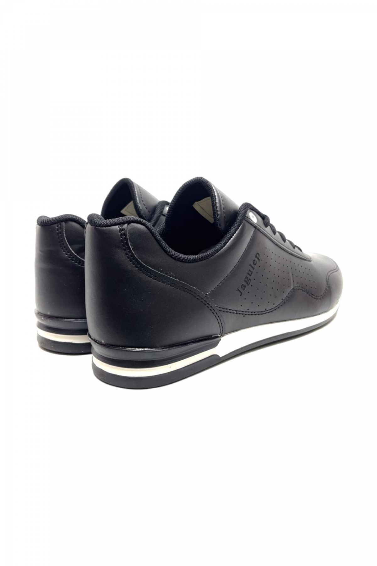 Erkek Siyah Günlük Ayakkabı SİYAH-BEYAZ - Görsel 4