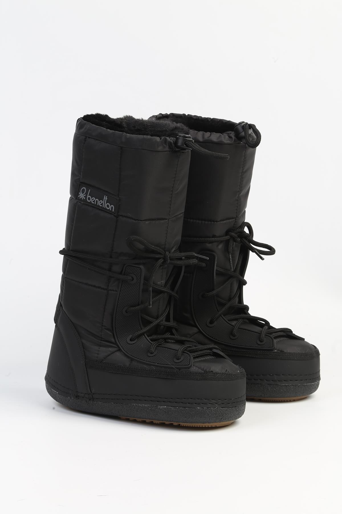 ® | BN-50086 - 3831 Siyah - Kadın Bot - Görsel 3