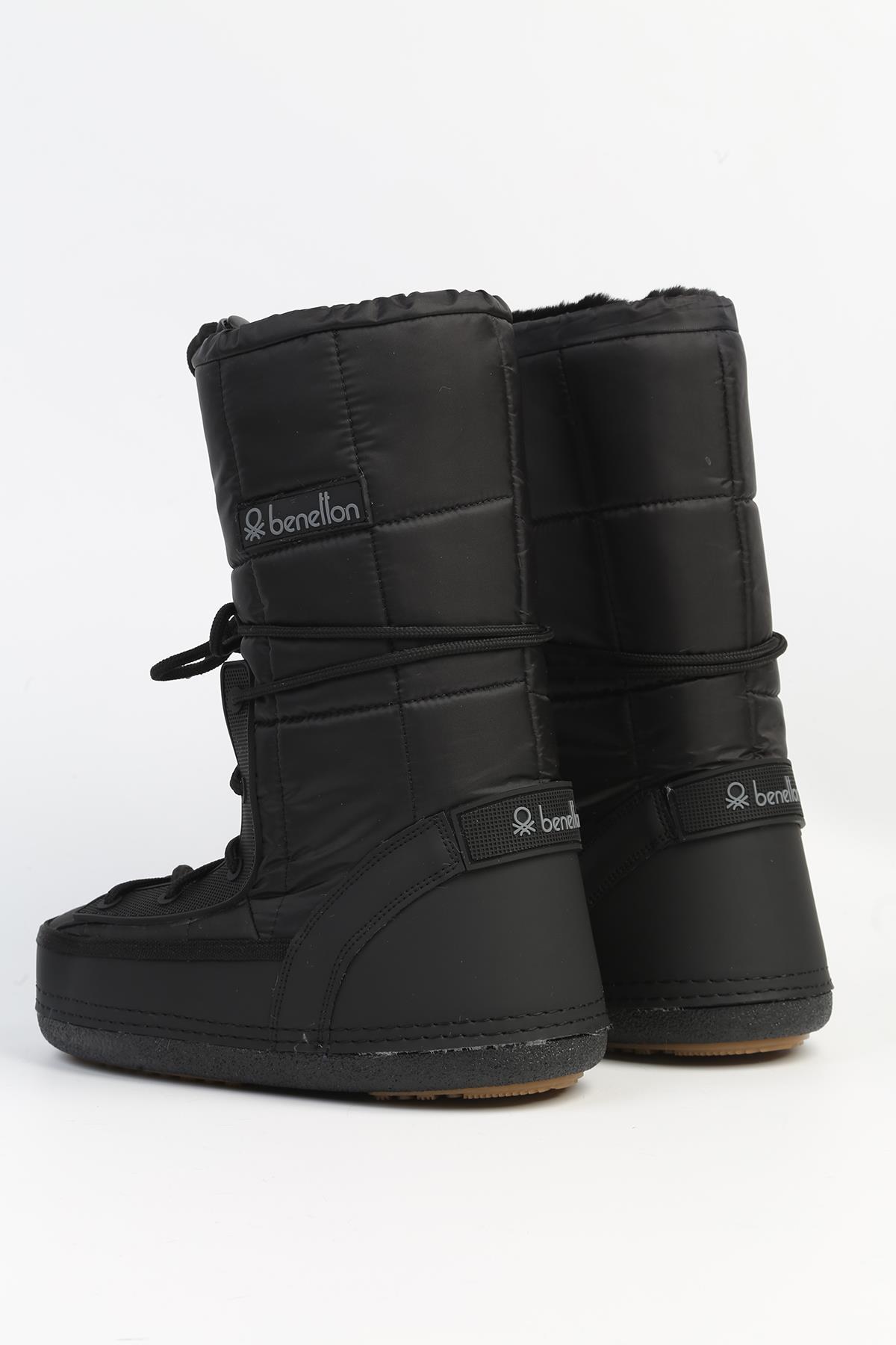 ® | BN-50086 - 3831 Siyah - Kadın Bot - Görsel 4