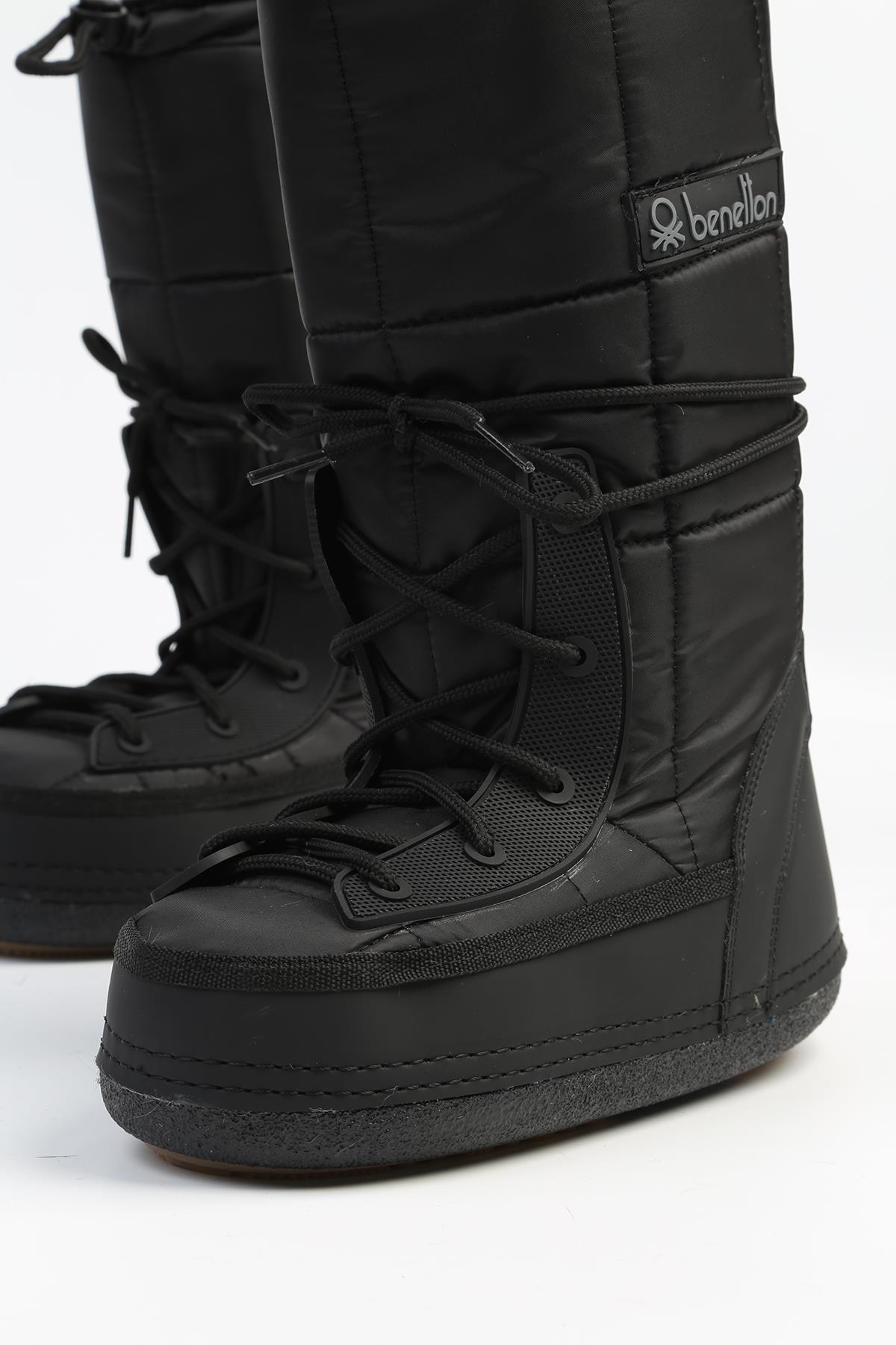 ® | BN-50086 - 3831 Siyah - Kadın Bot - Görsel 5