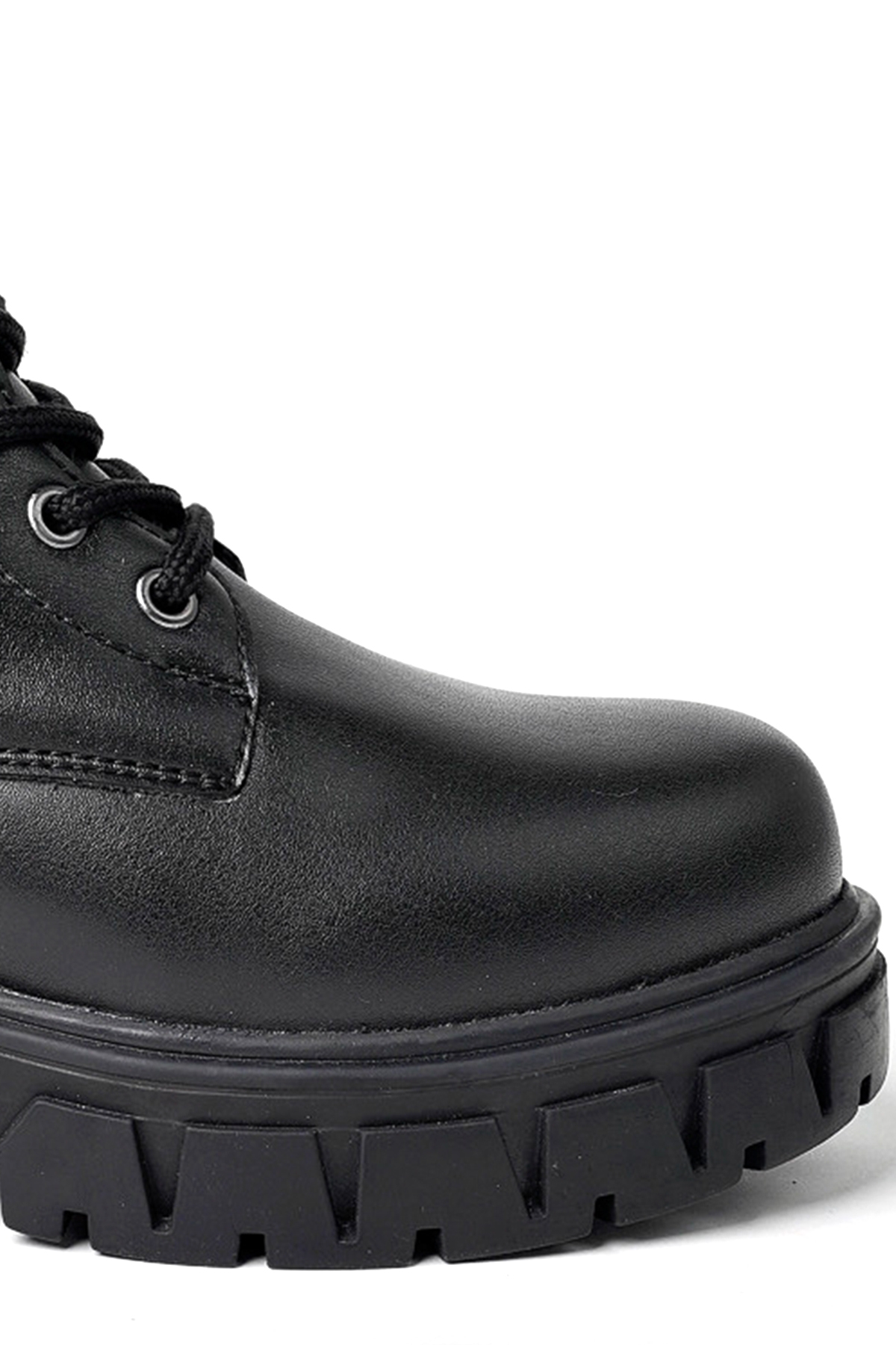 Kadın içi Kürklü Su Geçirmez Kaymaz Kauçuk Taban Garantili Kışlık Bot ZENNO.66 Siyah - Görsel 7
