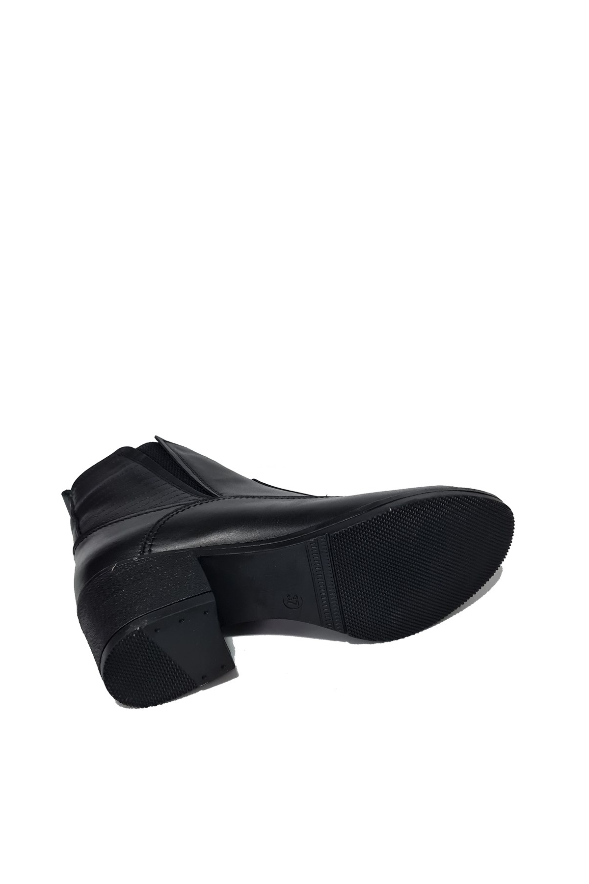 Fermuarlı Hakiki Deri 5 cm Topuklu Kadın Bot MARKA-835 - Görsel 5