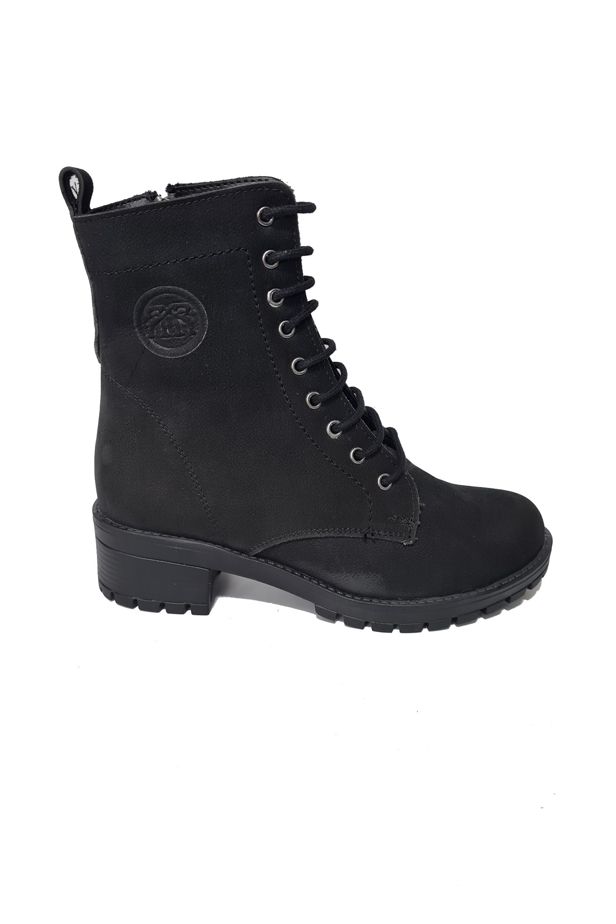 YILMAZ Bağcıklı Fermuarlı Hakiki Deri Kadın Bot MARKA-837 - Görsel 2