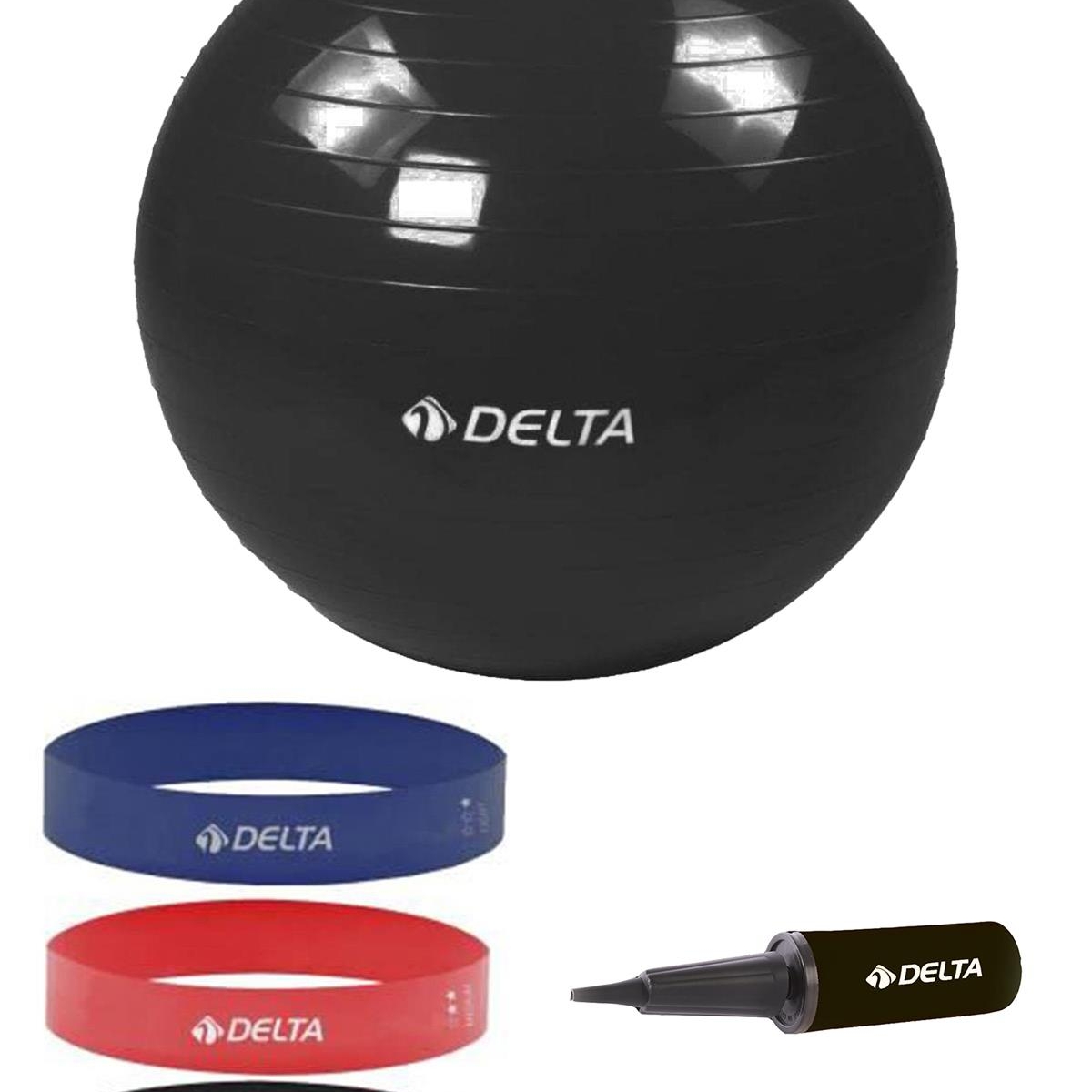 Delta Cm Pilates Topu L Squat Band Egzersiz Diren Lasti I