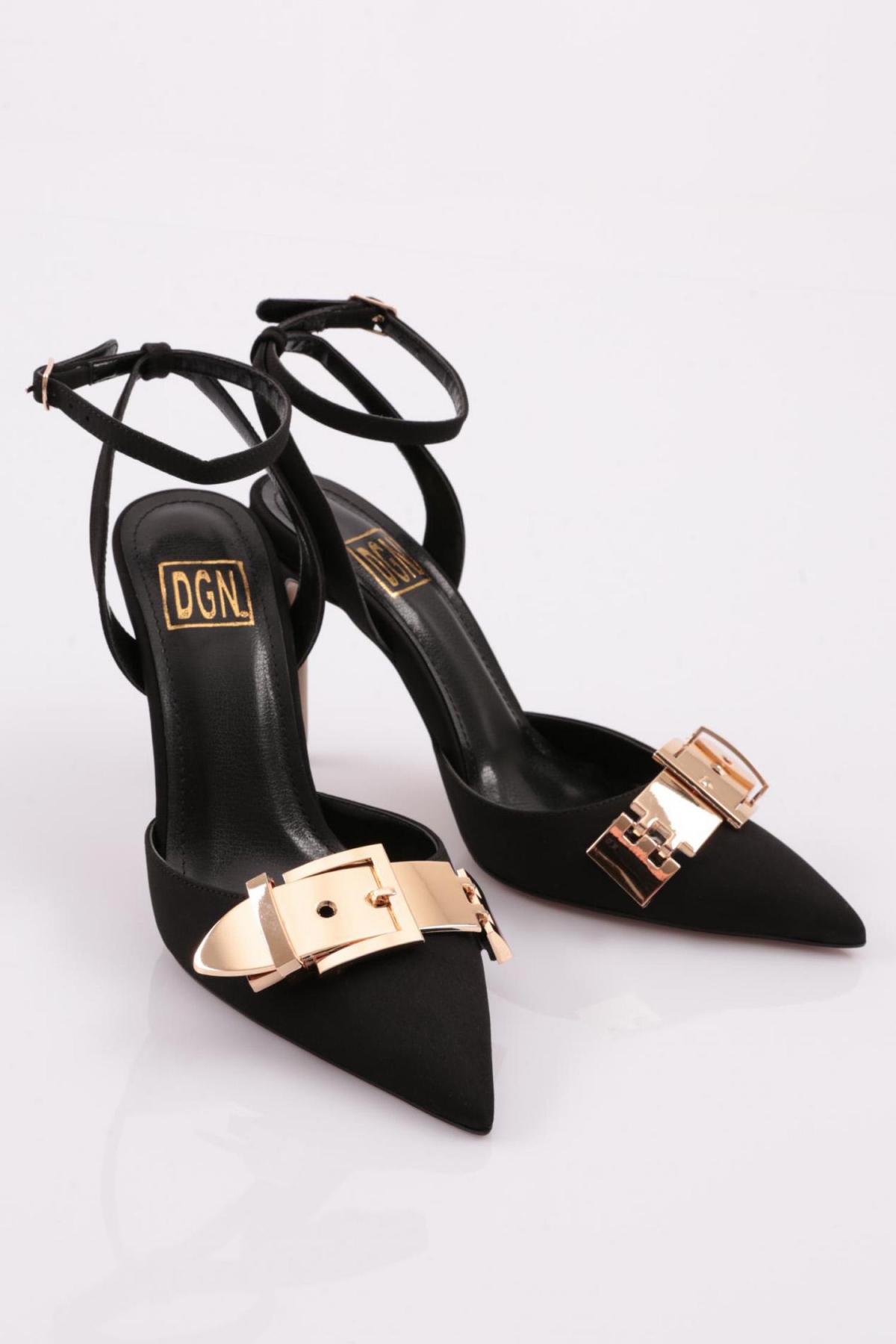 5163 Kadin Tokali Bilekten Bağlama Tpuklu Ayakkabi - Görsel 3