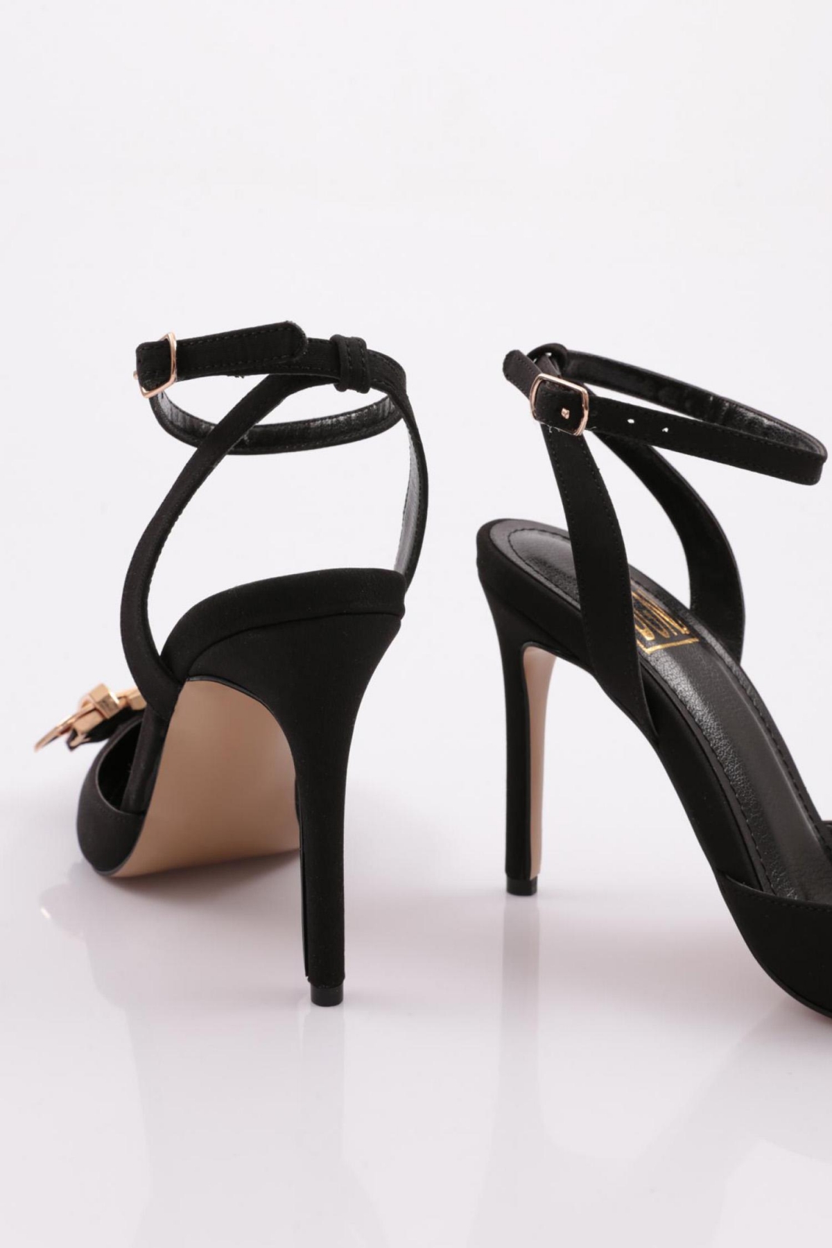 5163 Kadin Tokali Bilekten Bağlama Tpuklu Ayakkabi - Görsel 4