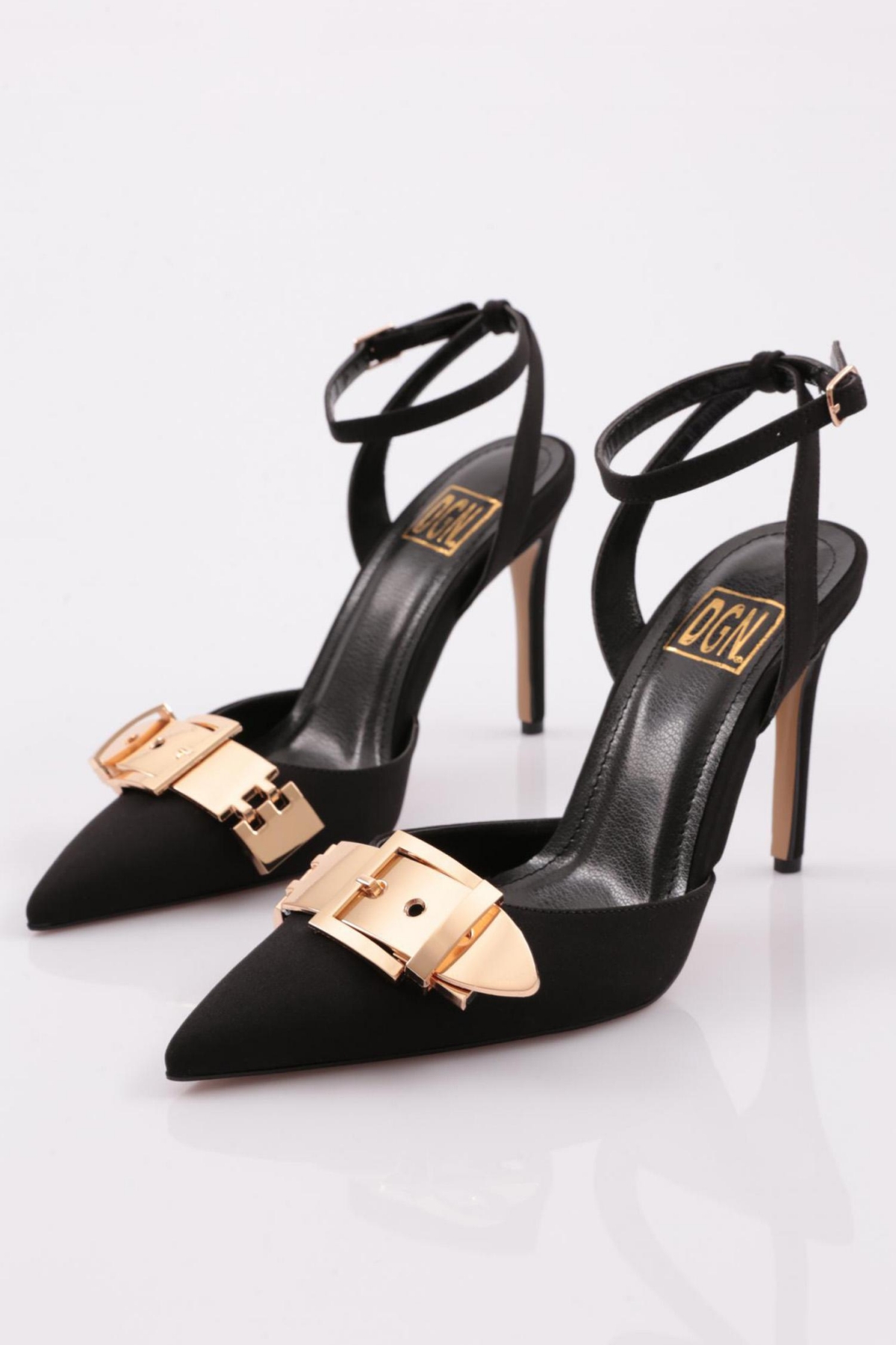 5163 Kadin Tokali Bilekten Bağlama Tpuklu Ayakkabi - Görsel 5