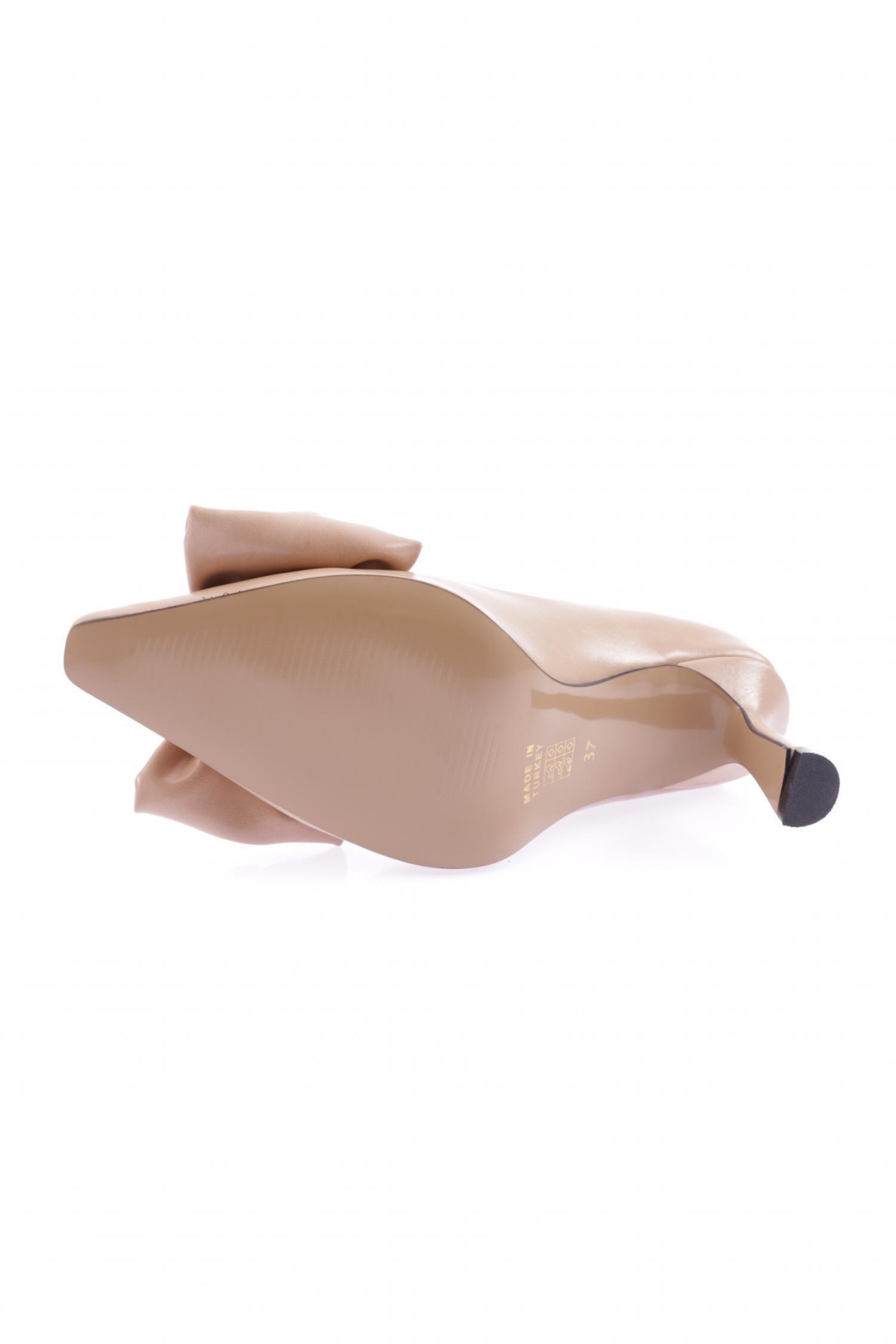 5401-23Y Kadin Fiyonklu Tokali Topuklu Ayakkabi - Görsel 6