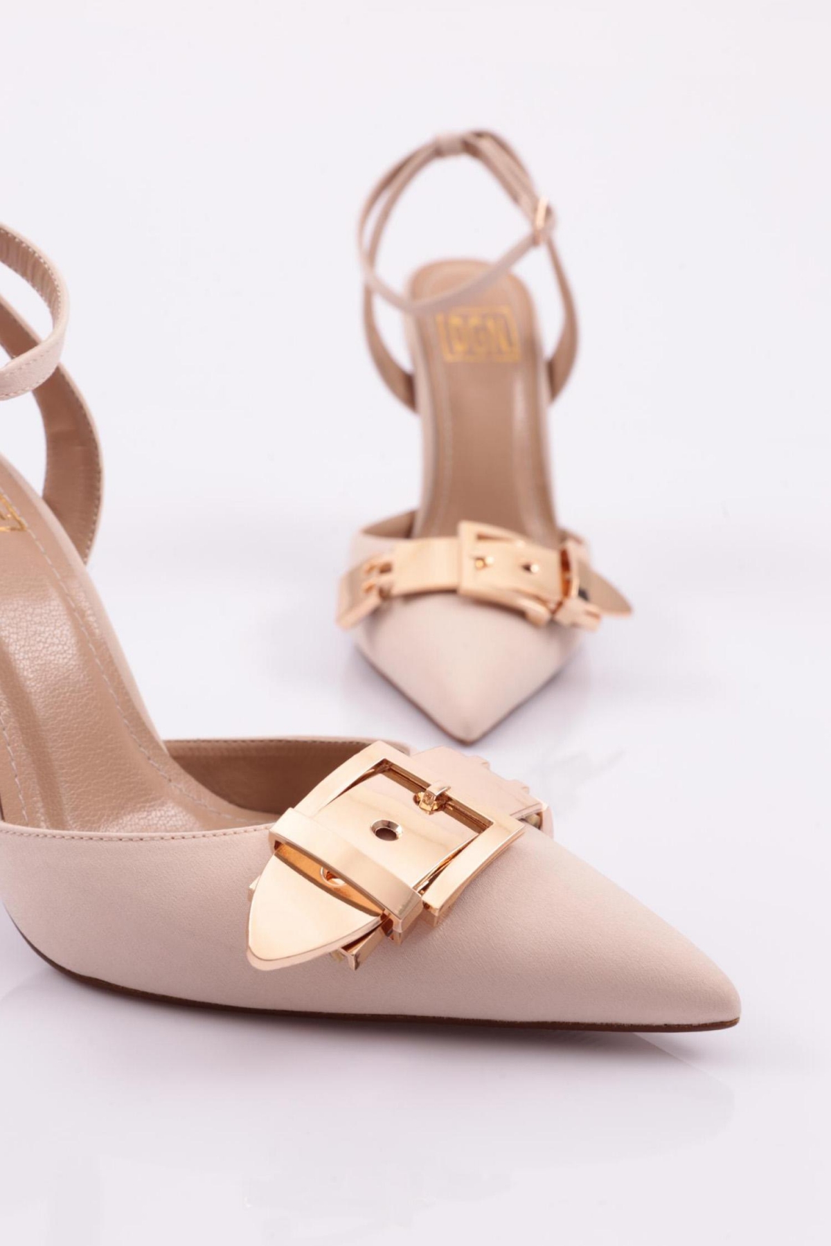 5163 Kadin Tokali Bilekten Bağlama Tpuklu Ayakkabi - Görsel 5