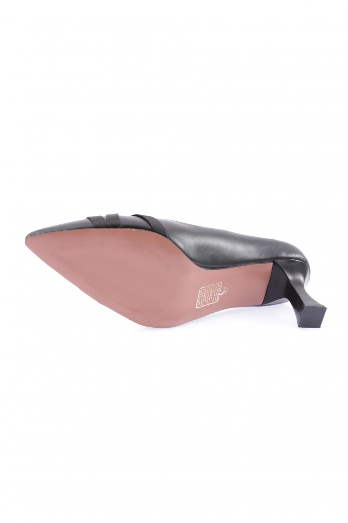 315-23Y Kadin Sivri Burun Parmak Dekolteli Topuklu Ayakkabi - Görsel 6