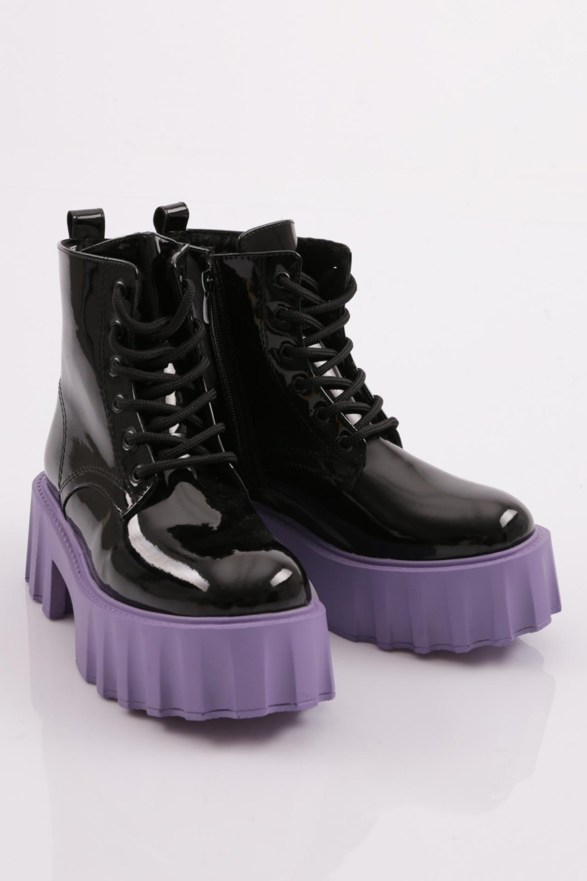 Es801 Kadin Kalin Taban Bağcikli Bot - Görsel 3