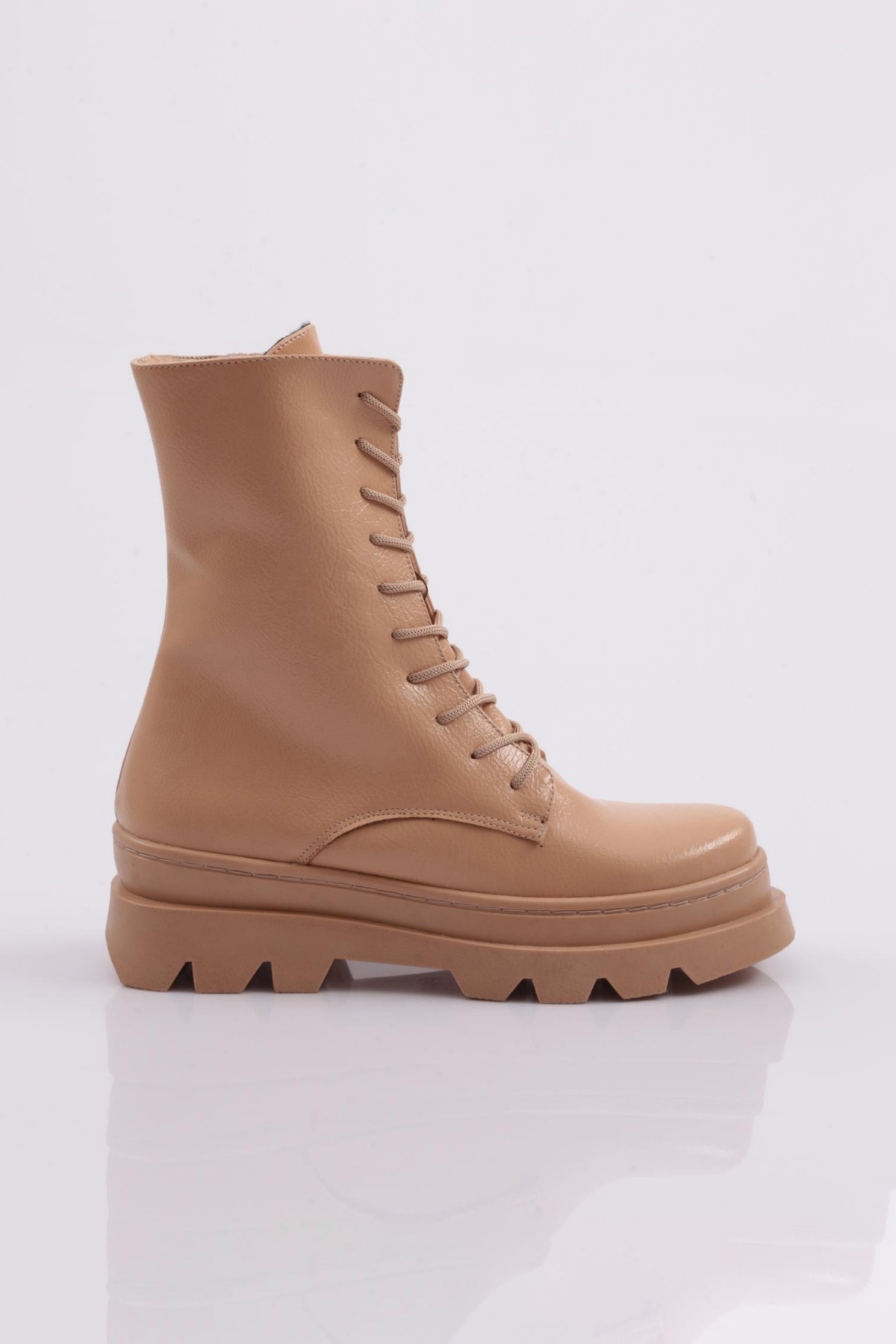 744-22K Kadin Bağcikli Fermuarli Bot - Görsel 6